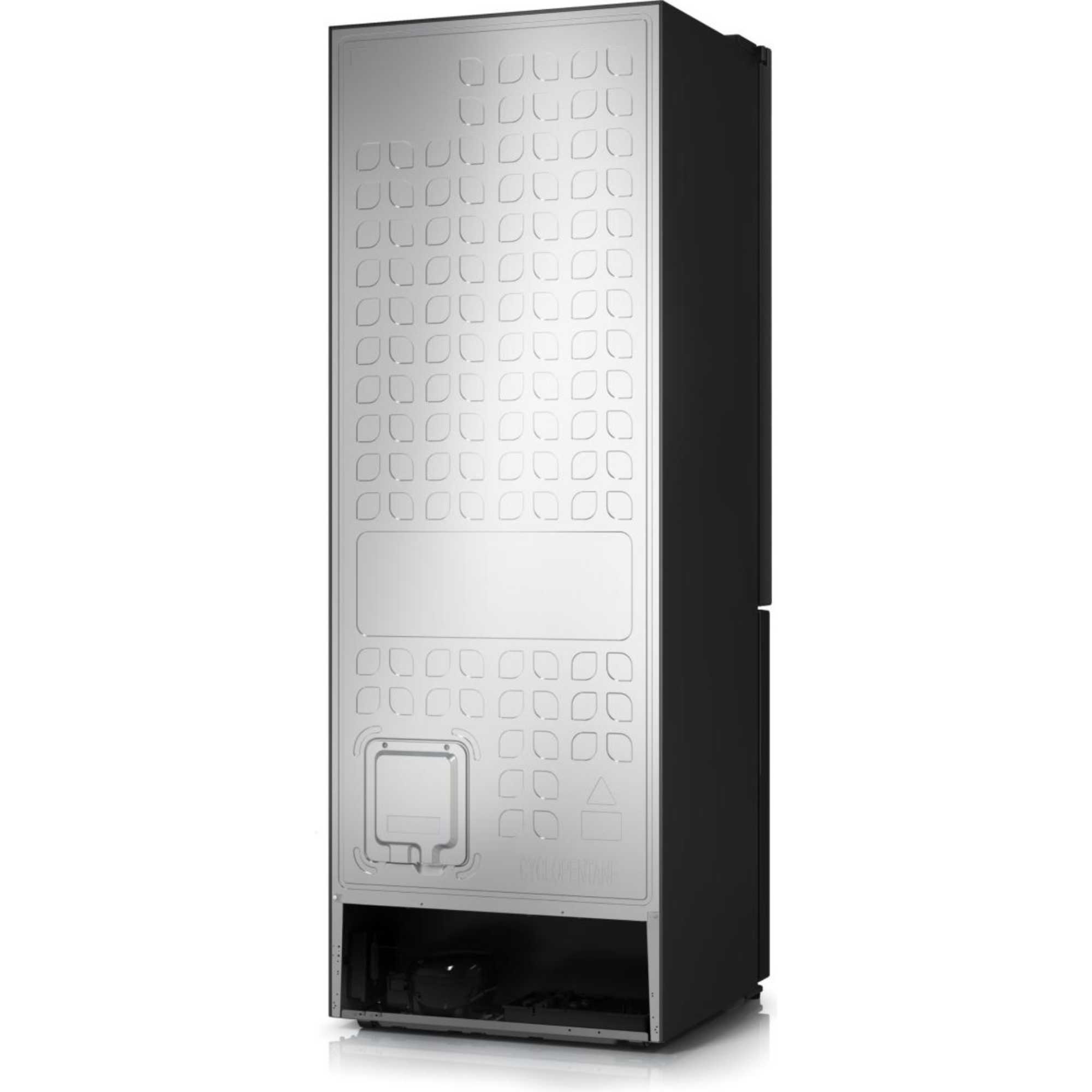 RB645N4BFE 495L Total No Frost - Freestanding Fridge Freezer - Black