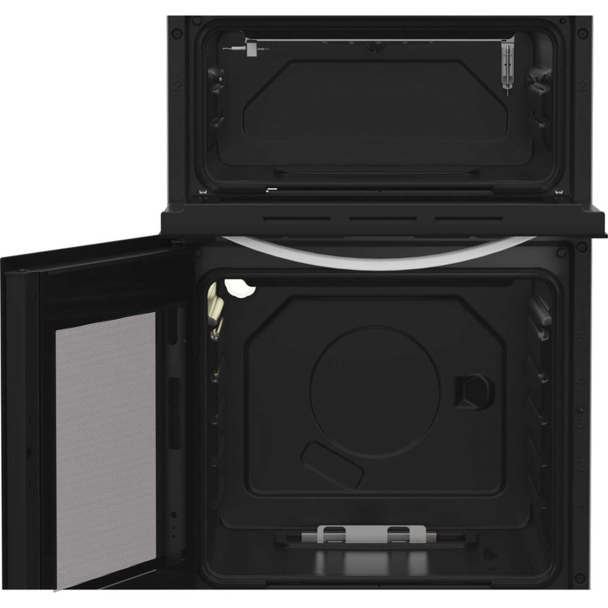 ITG5GMW 50cm Gas Twin Cooker with 4 Gas Burner Hob - White