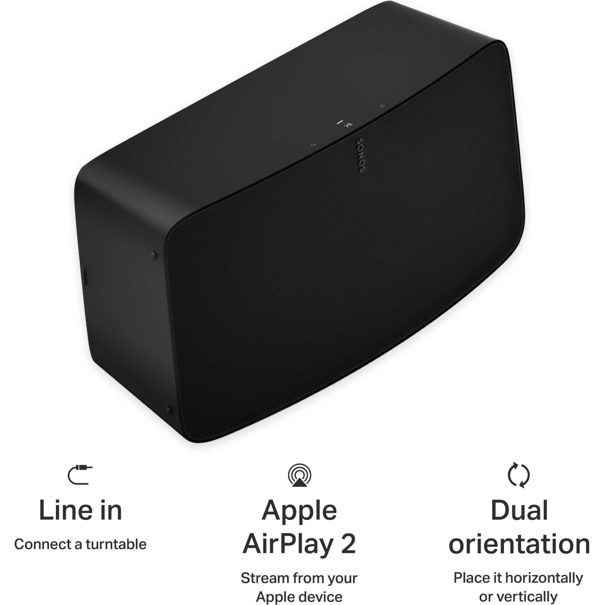 Five Smart Studio Quality Stereo Speaker with Trueplay & Apple AirPlay 2