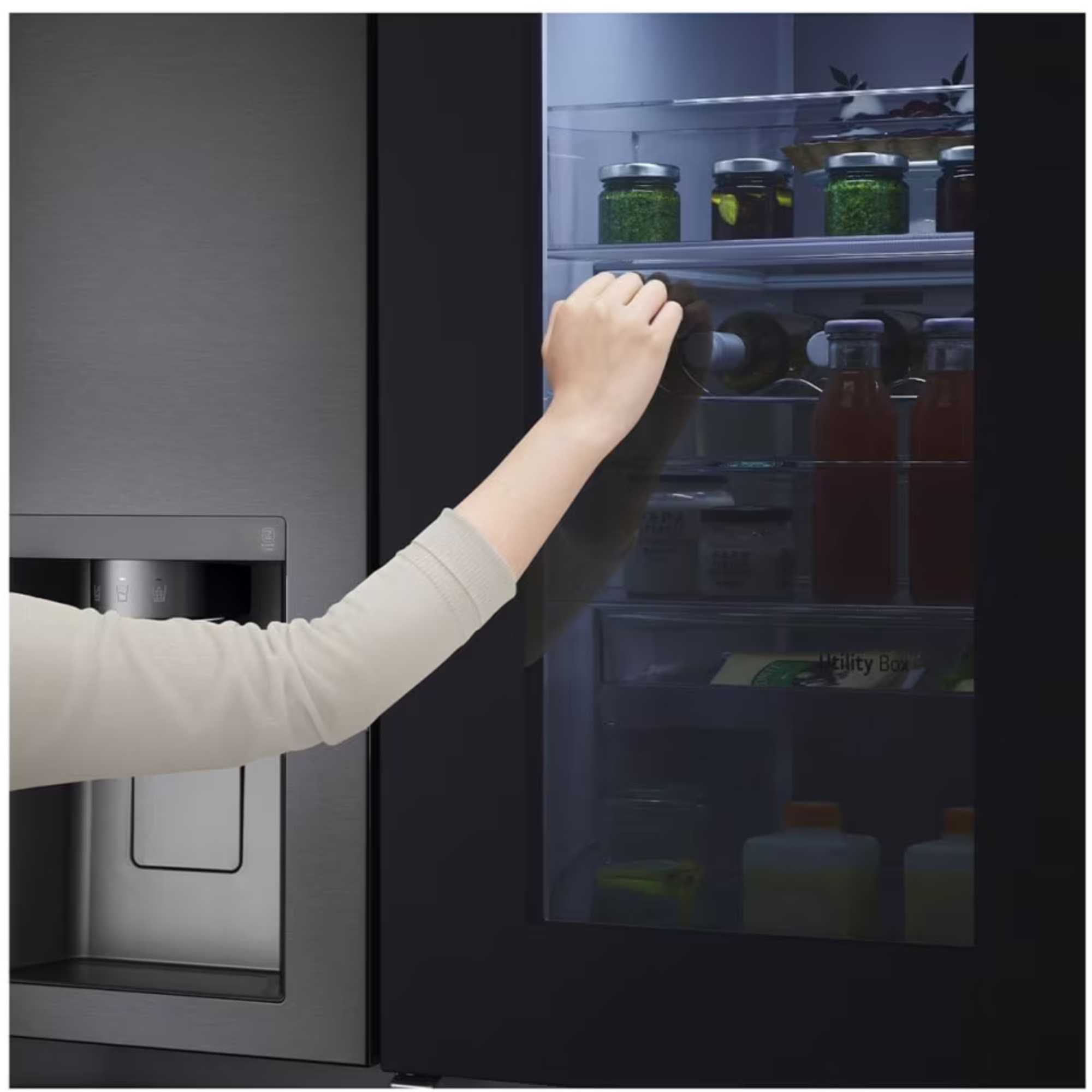 GSXV90MCDE InstaView Door-in-Door 635l Smart American Style Fridge Freezer