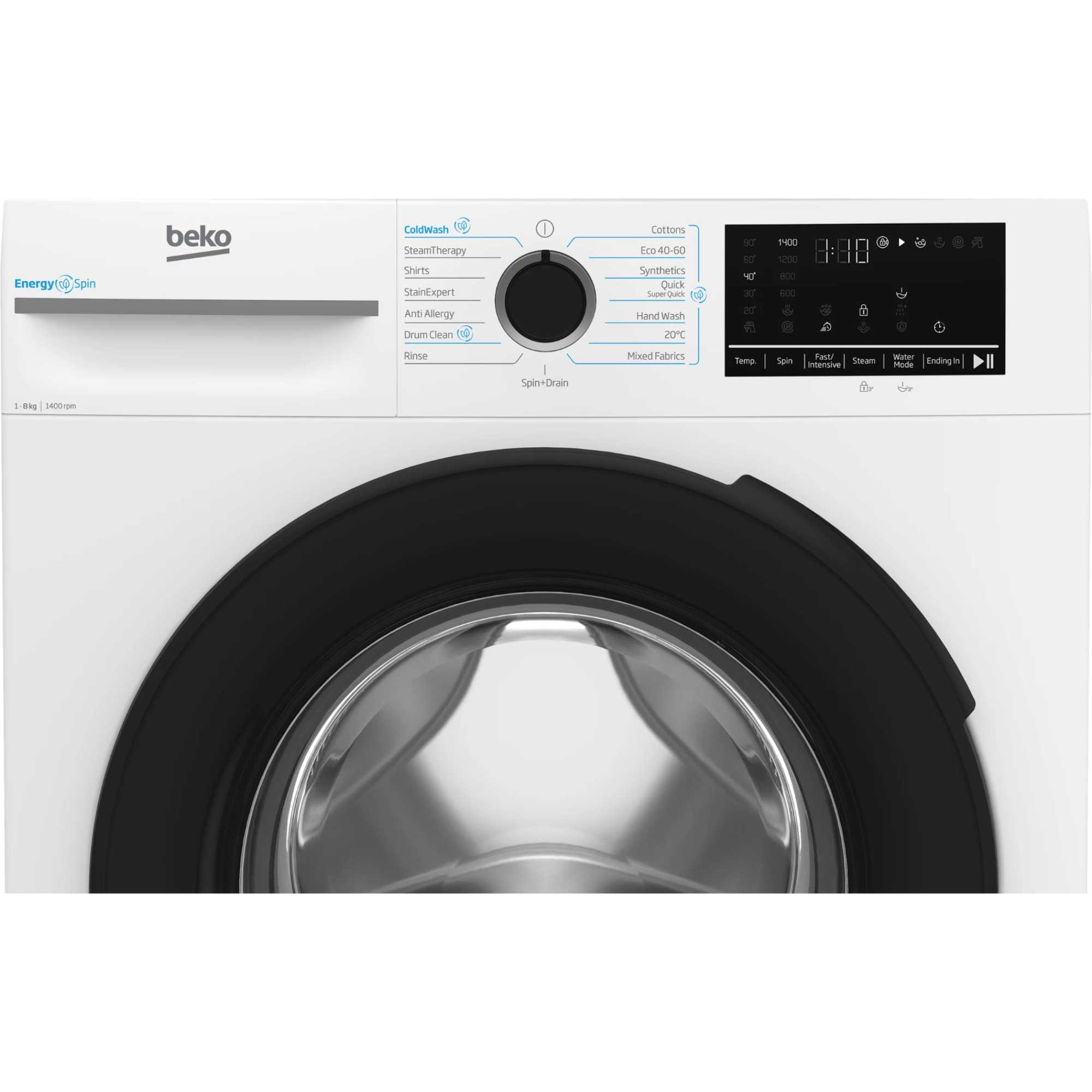 8kg 1400rpm Washing Machine - BM3WT4841IW