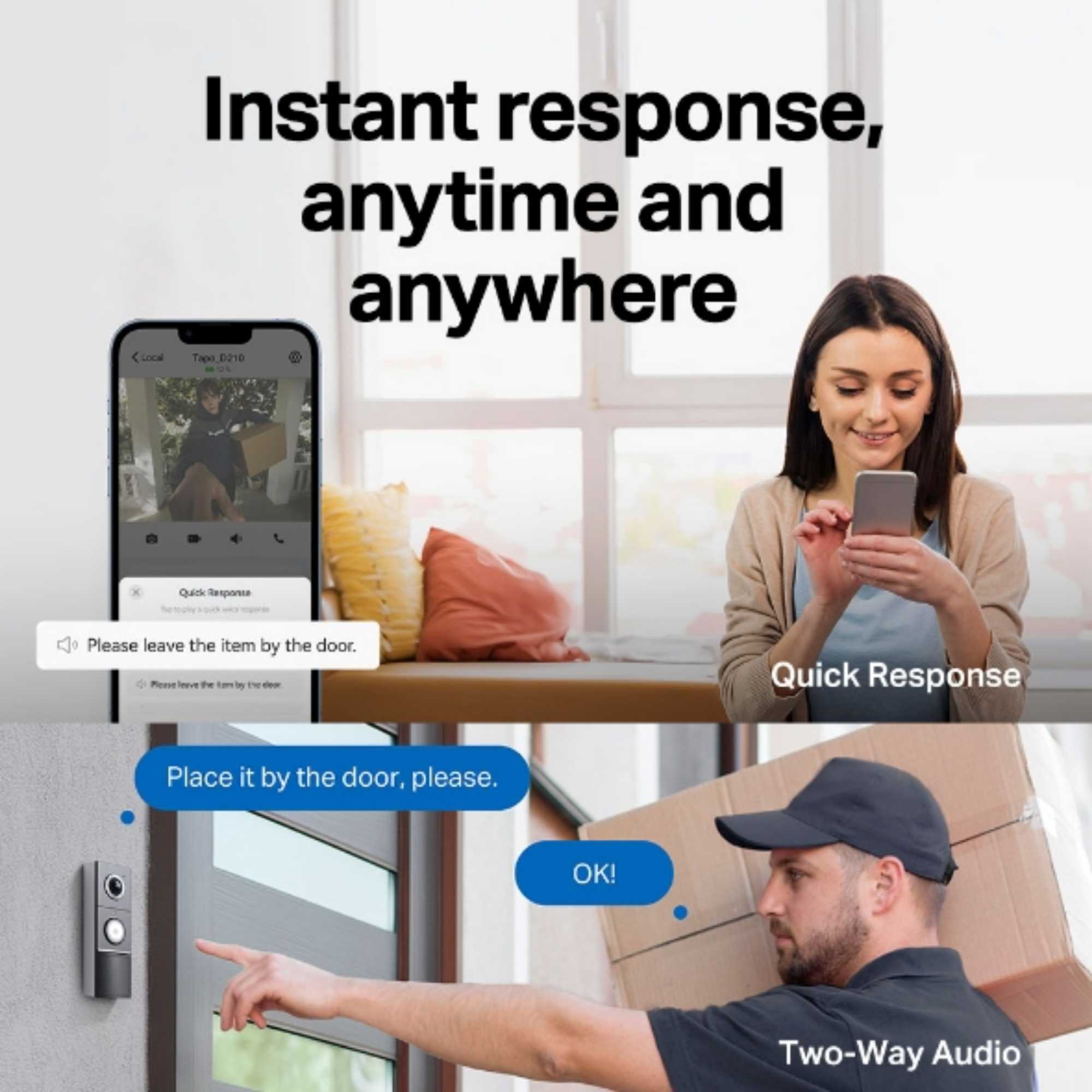 Tapo TD25 Video Doorbell Camera