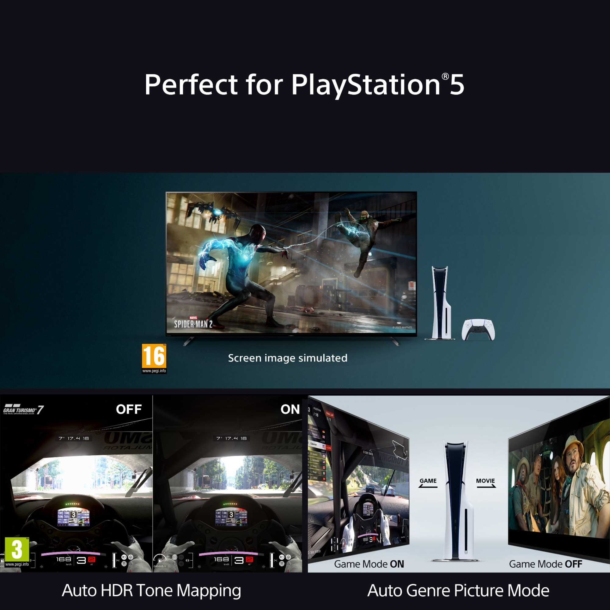 K65XR90PU 65" 4K MiniLED Smart TV 100hz Refresh Rate