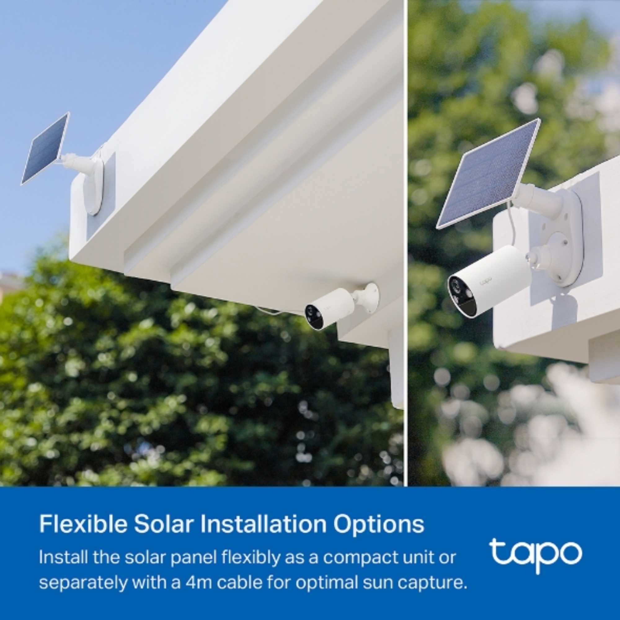 Tapo C410 Kit Solar Powered Smart Wire-Free Outdoor Security Camera