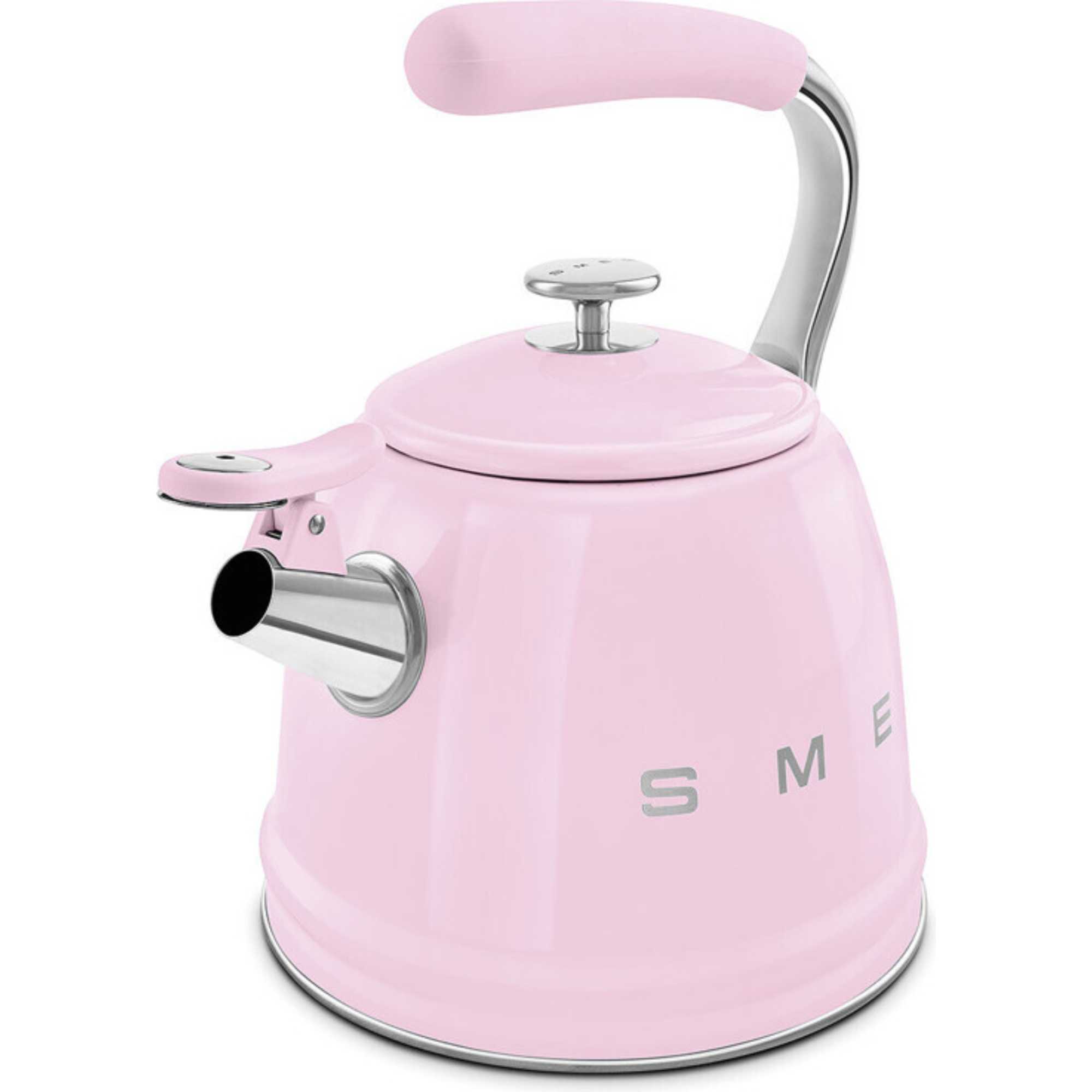 WKF01PK 2.3L 50s Style Whistling Kettle - Pink