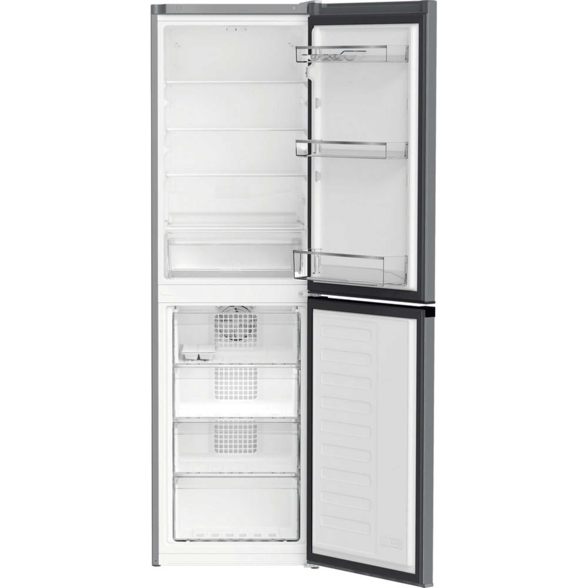 HPKH 1261 S4UK 270l 50/50 No Frost Fridge Freezer - Silver