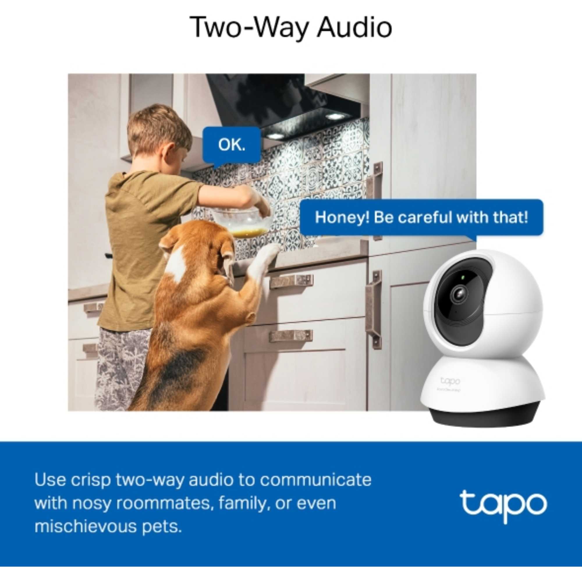 Tapo C220 Pan & Tilt AI Home Security Wi-Fi Camera
