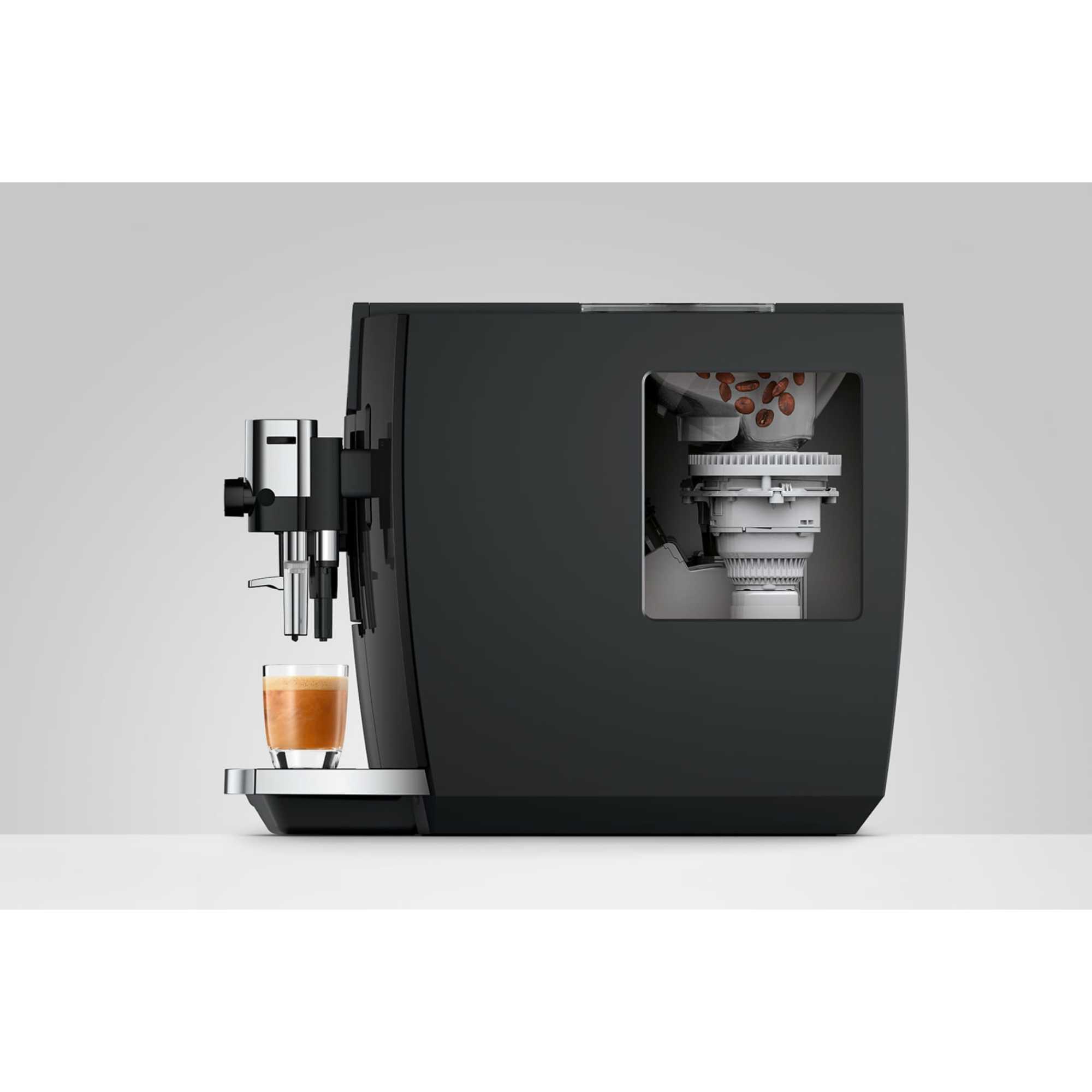 E8 Smart Bean to Cup Coffee Machine - Piano Black