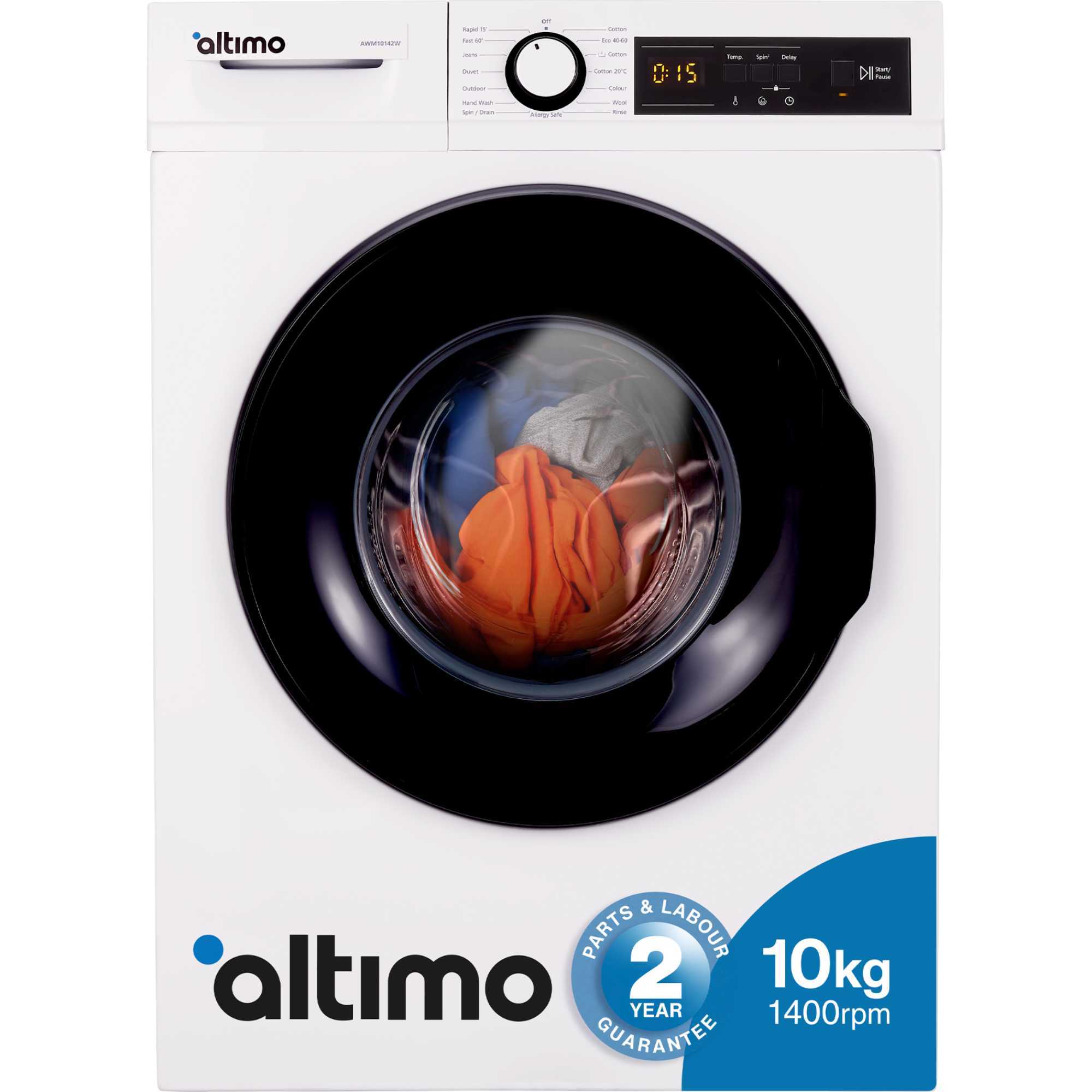 AWM10142W 10kg 1400rpm Washing Machine - White AWM10142W 10kg 1400rpm Washing Machine - White