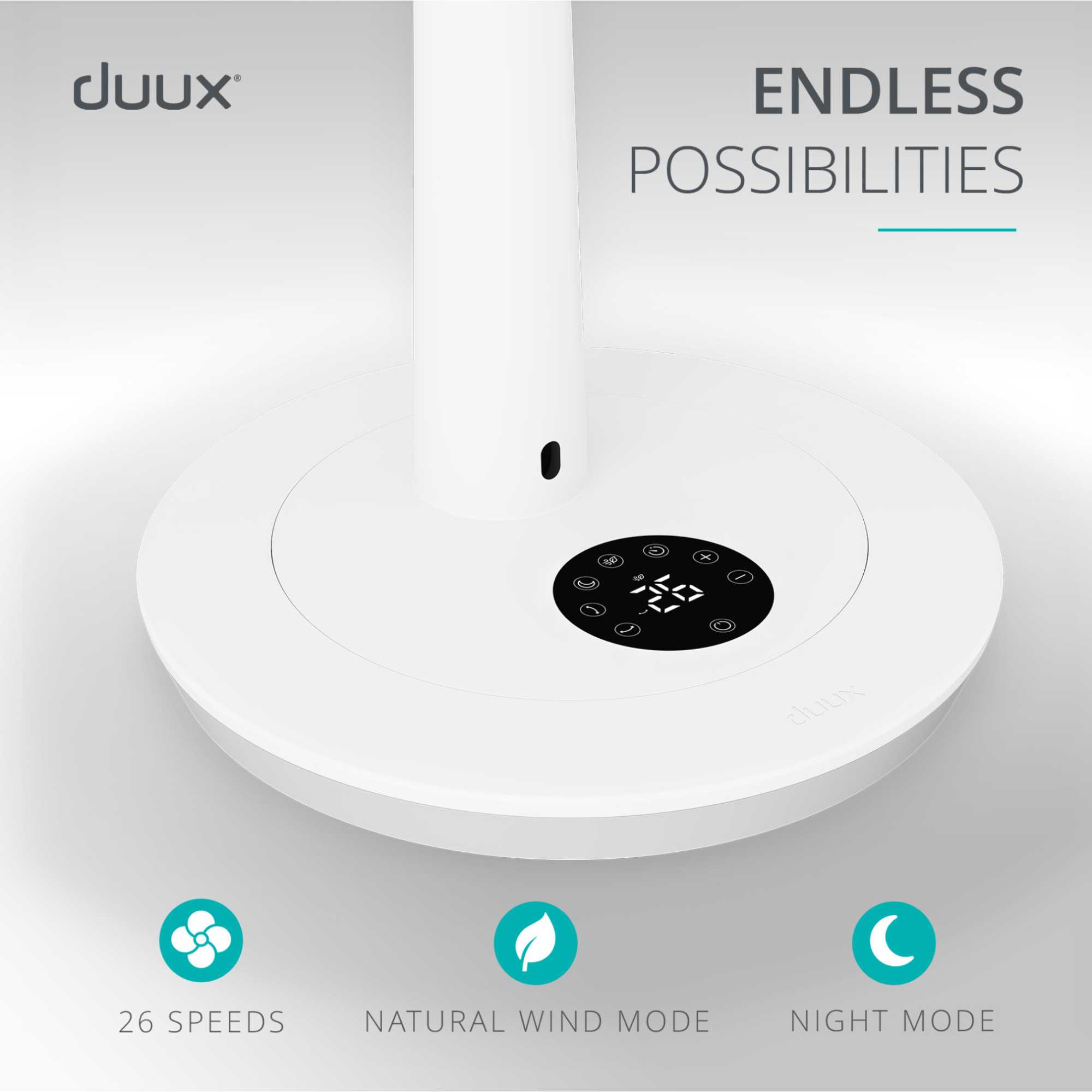 DXCF221UK Whisper Fan 3 - White