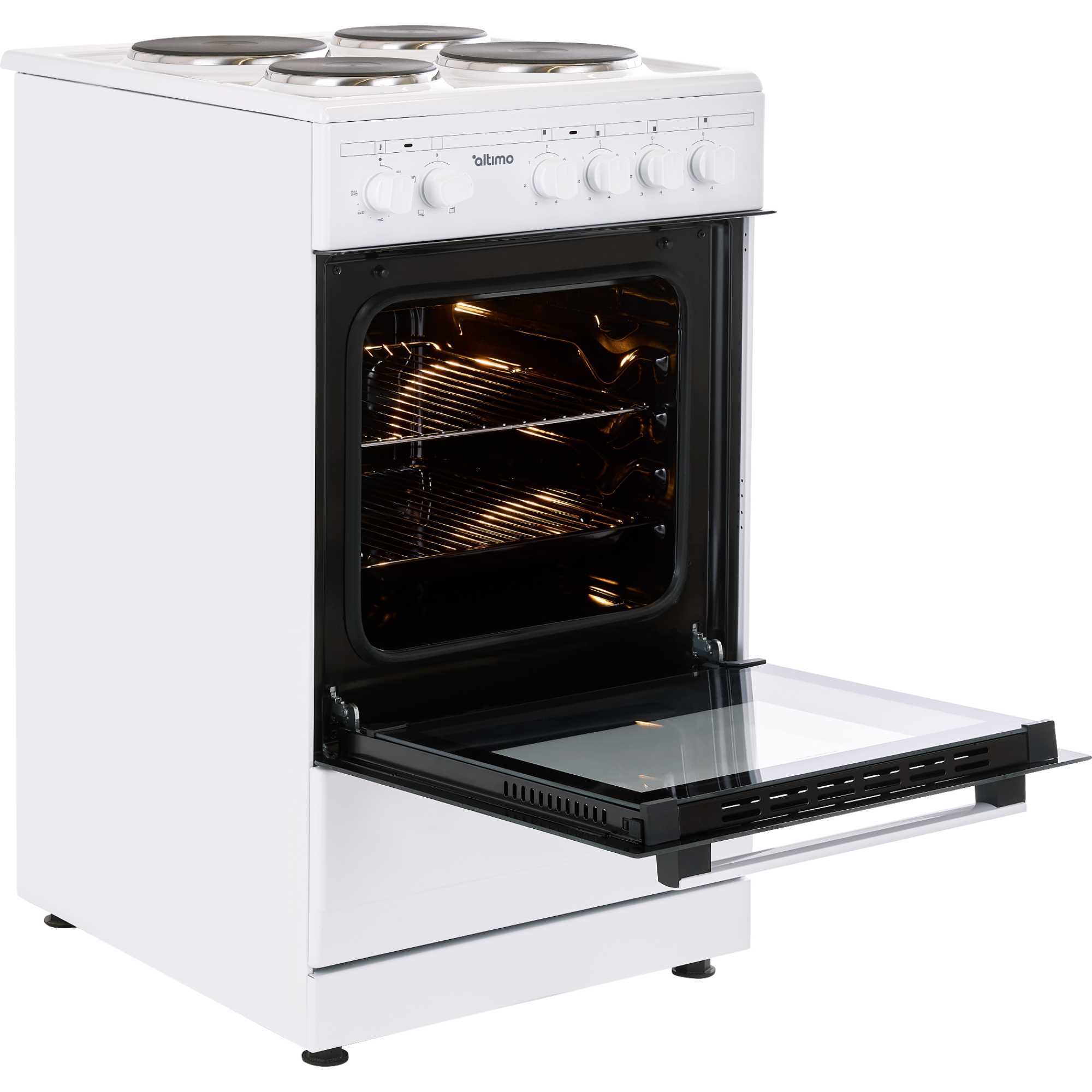 CESS502W 500mm Electric Single Cavity Cooker - White