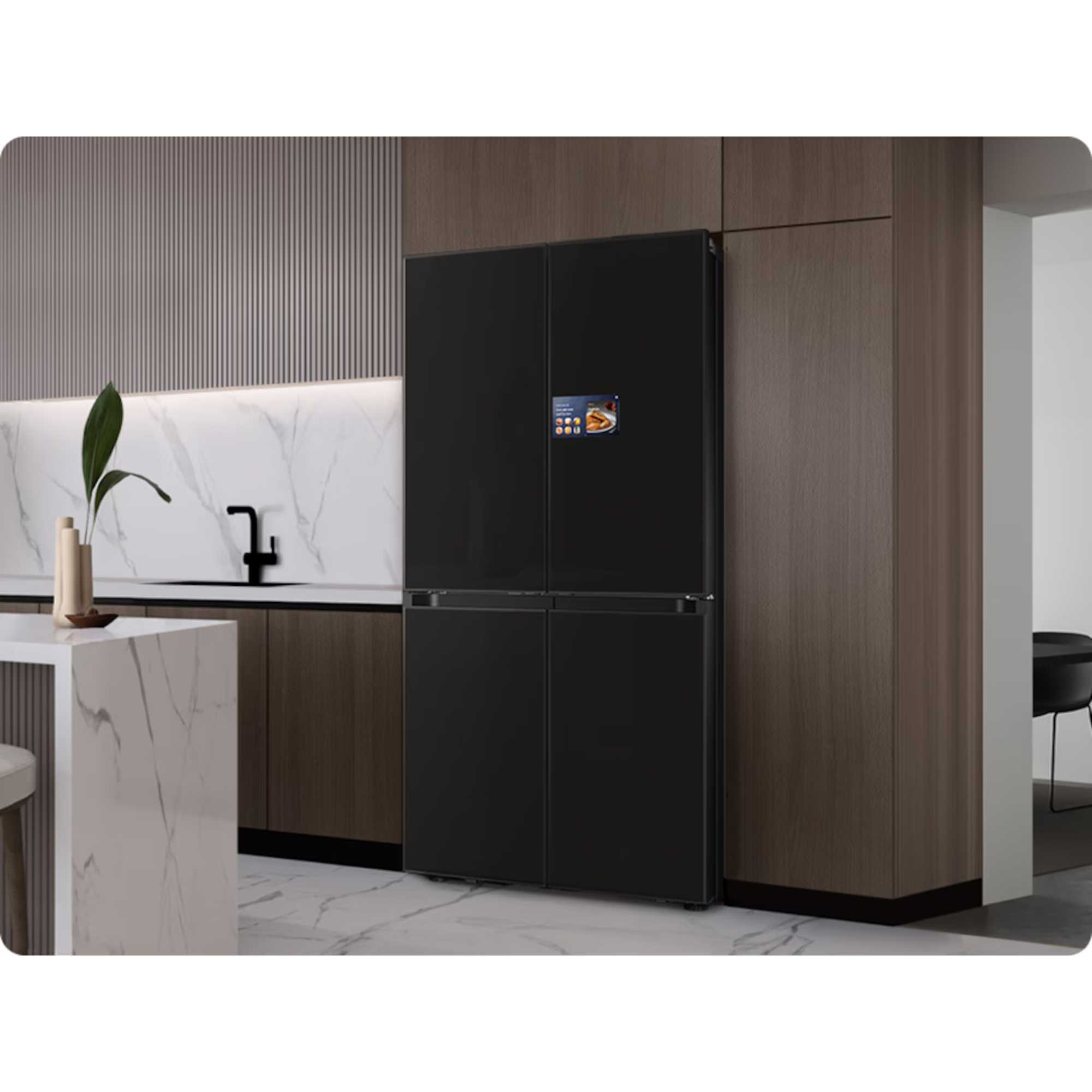 RM90F67CECEU 654l Bespoke AI Series 9 American Style Fridge Freezer - Black
