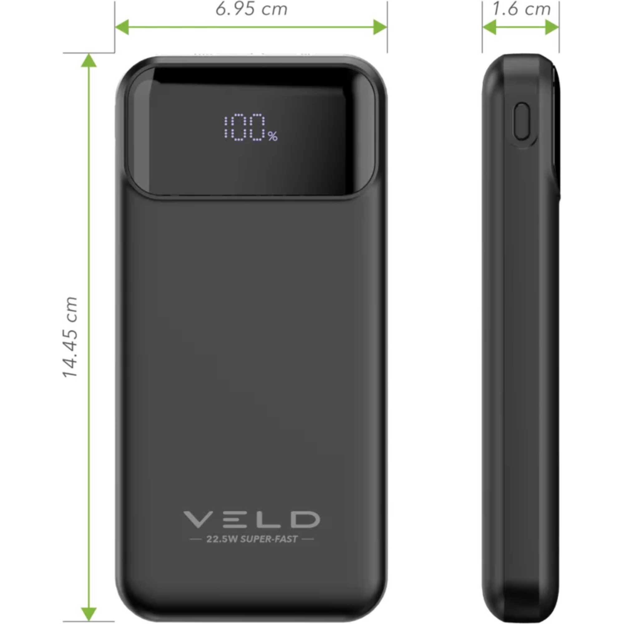 VPB1022B Super-Fast 10,000mAh Power Bank - 22.5W