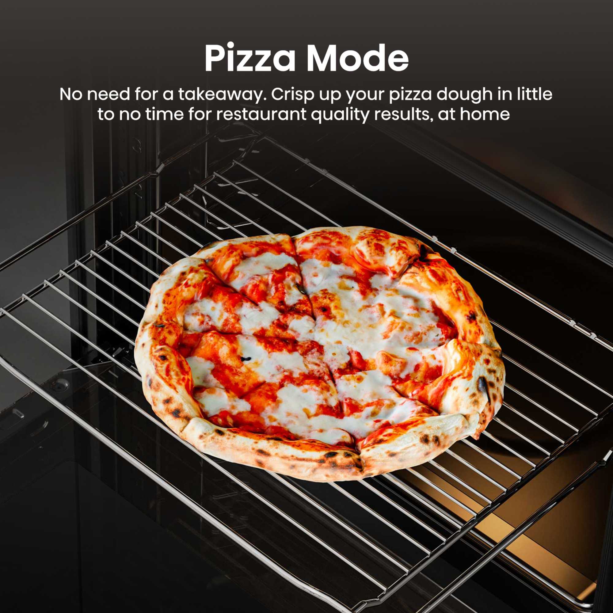 Hi6 BID914221CX Electric Built-in Double Oven - Stainless Steel