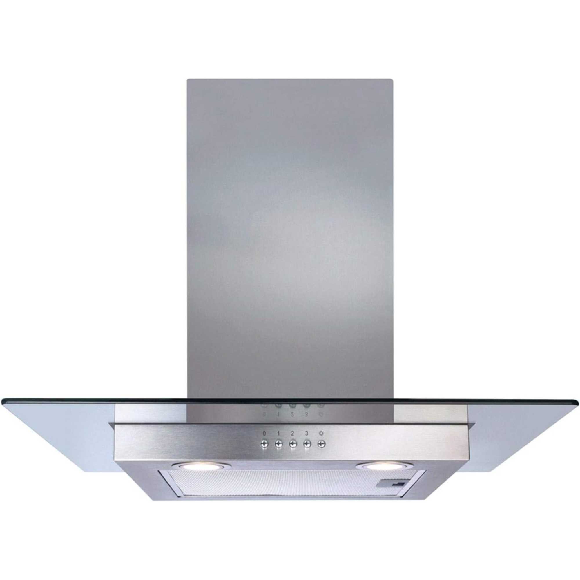 ECN62SS 600mm Flat Chimney Hood with 3 Speeds