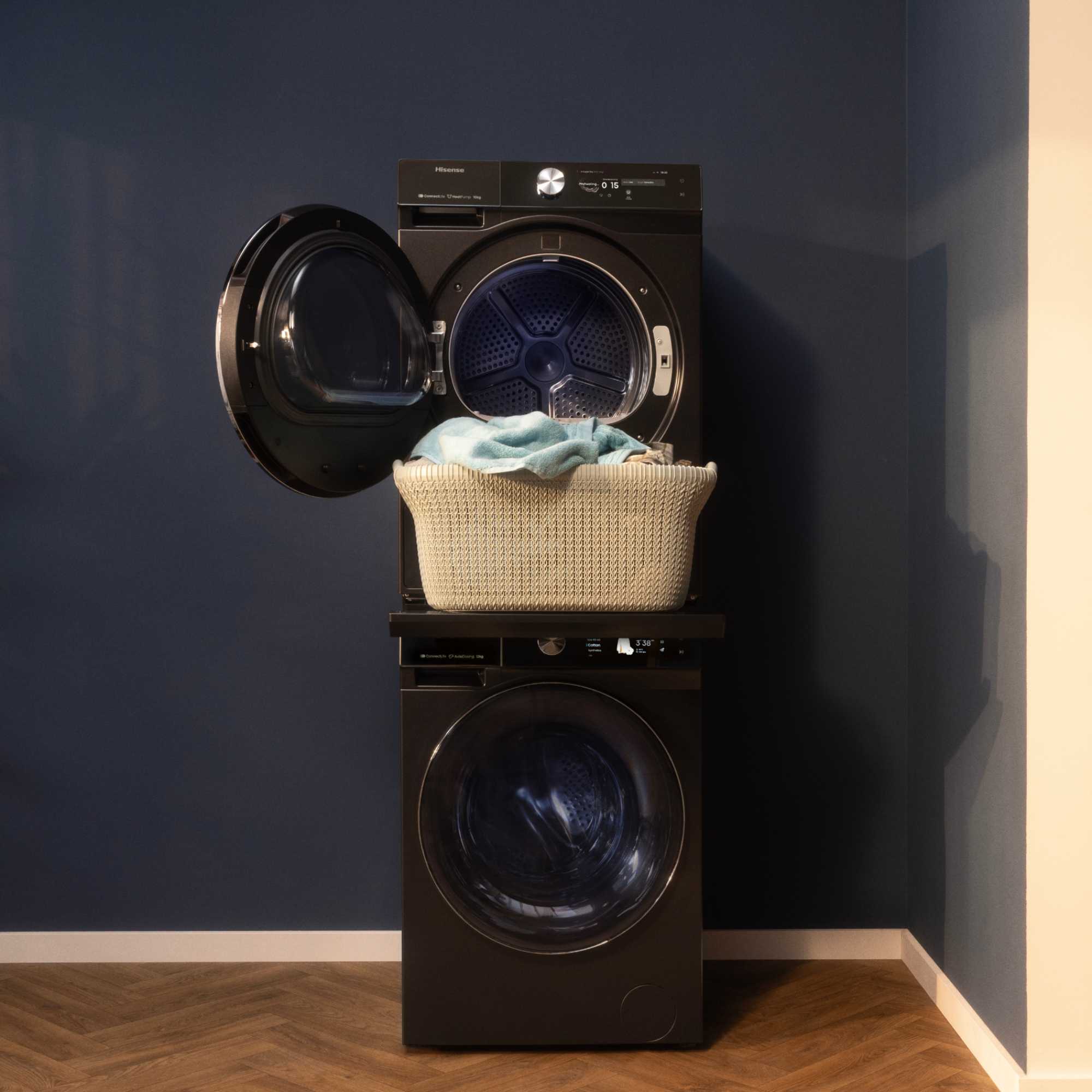 WZXX90-BEB001 Pull-Out Shelf For Laundry - Black