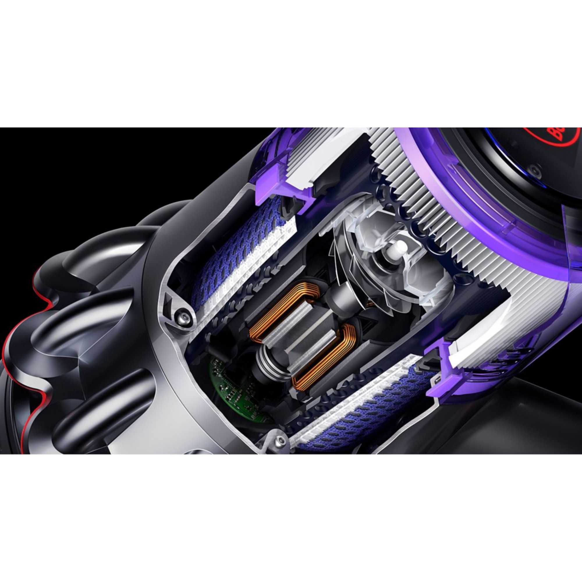 Dyson V11 Advanced Vacuum Cleaner, Nickel/Purple