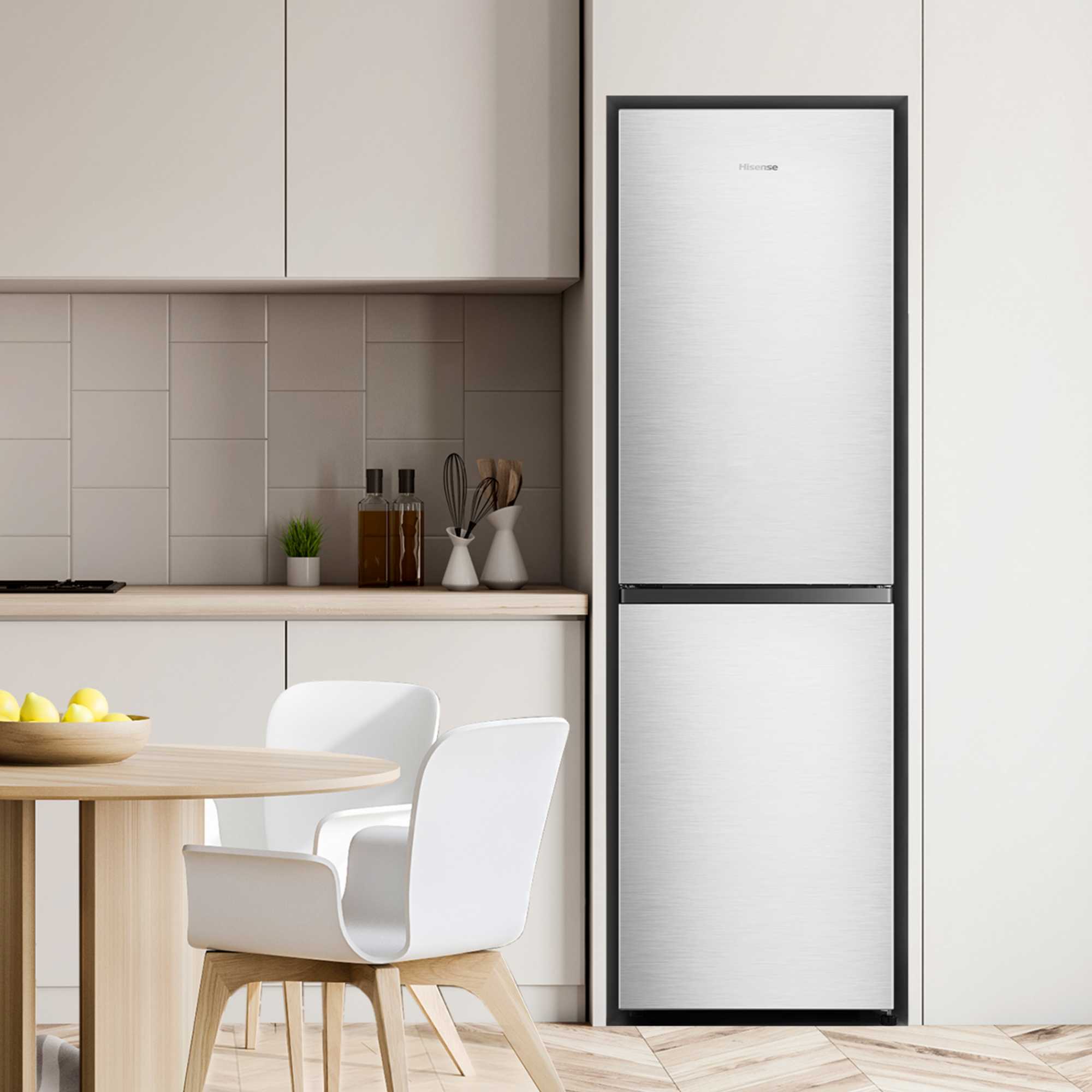 Fridge Freezer 50/50 Total No Frost - Grey - RB327N4BCE