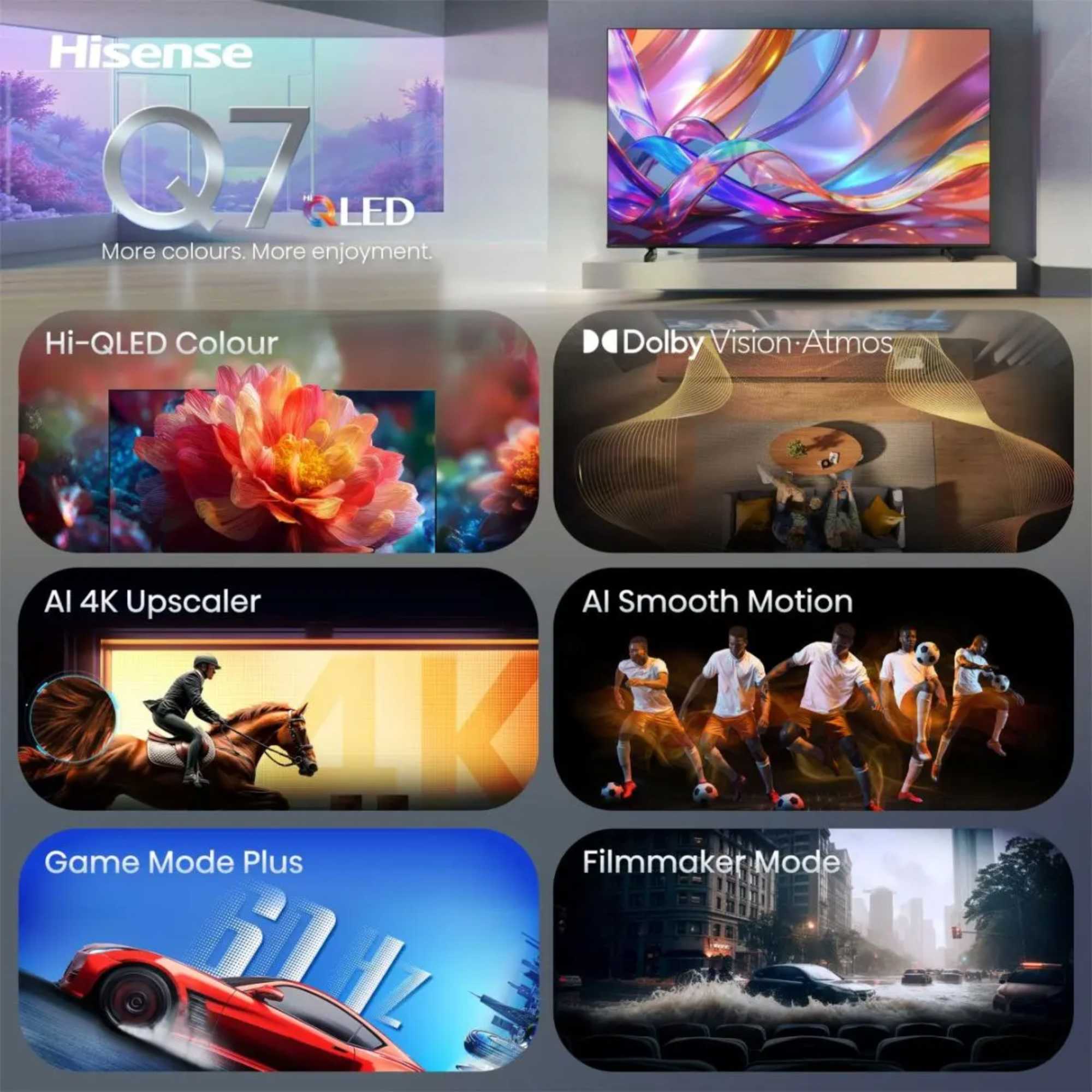 Q7S 55" HI-QLED Smart TV - 55Q7STUK