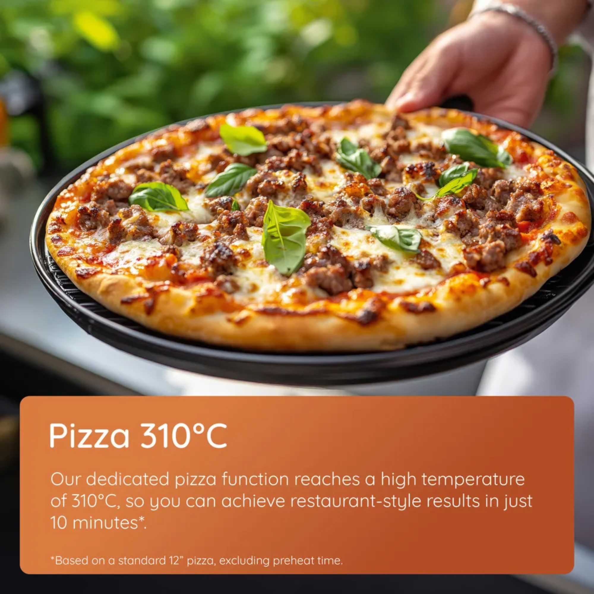 HOI98PT2SBUK Class 8 Built-in Single Oven - Black