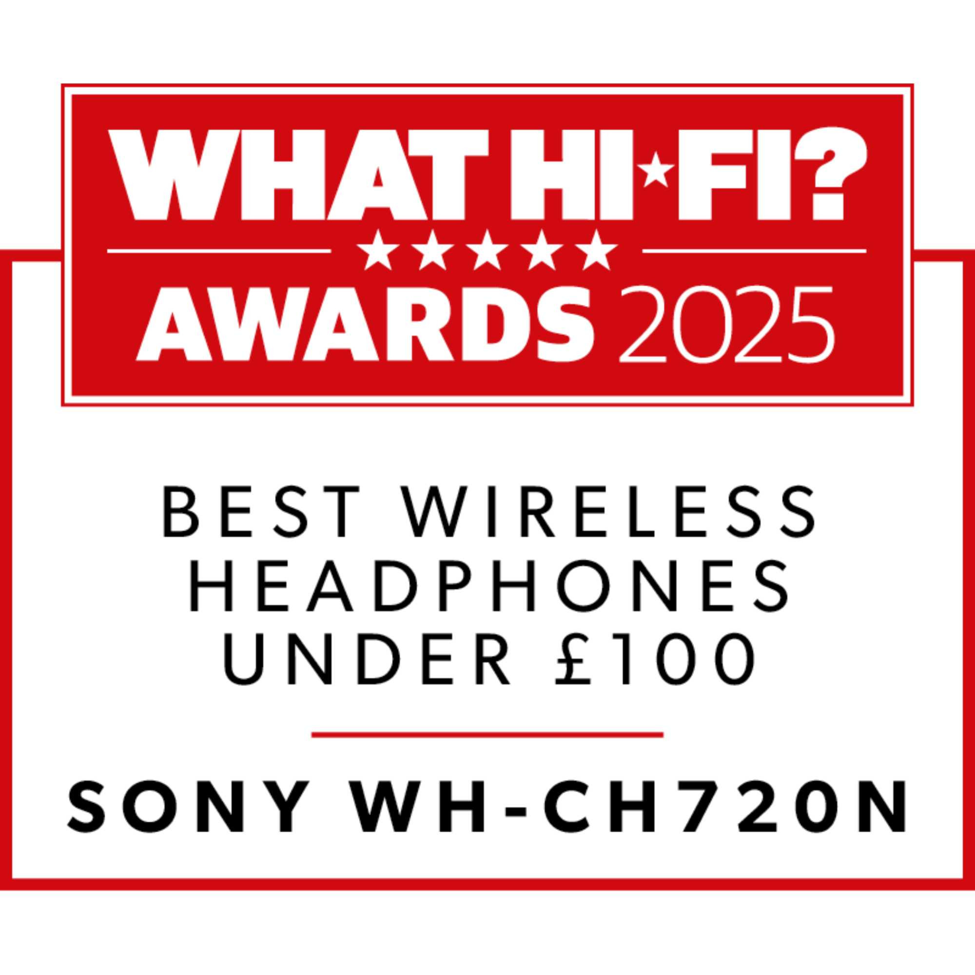 WH-CH720 Wireless Noise-Cancelling Headphones - White