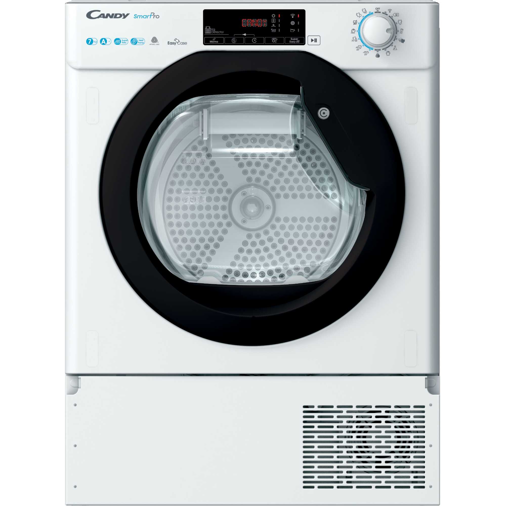 BCTD H7A1TBE-80 Built-in 7kg A+ Rated Smart Heat Pump Dryer