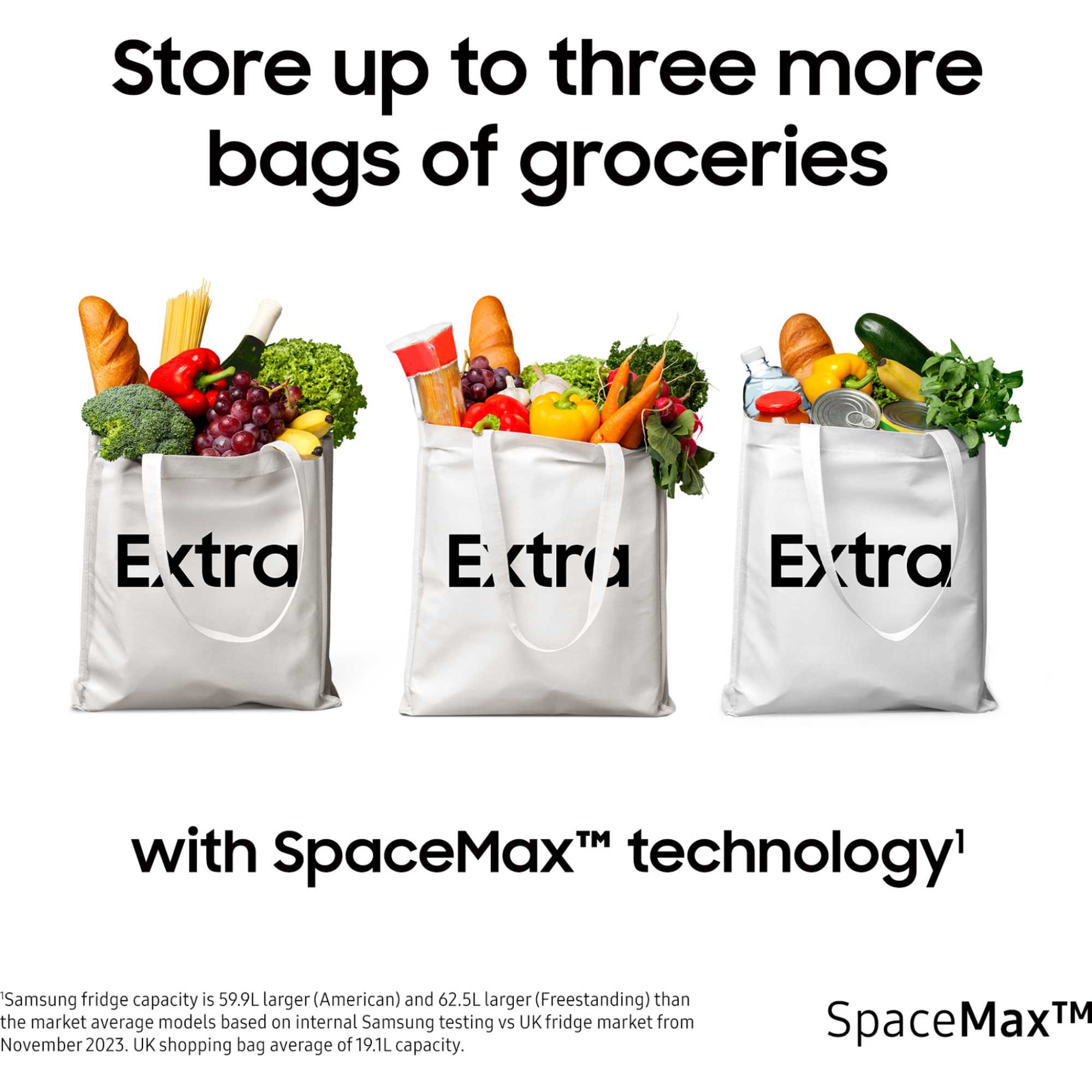 Series 7 SpaceMax American Fridge Freezer - Black - RS70F66KCFEU