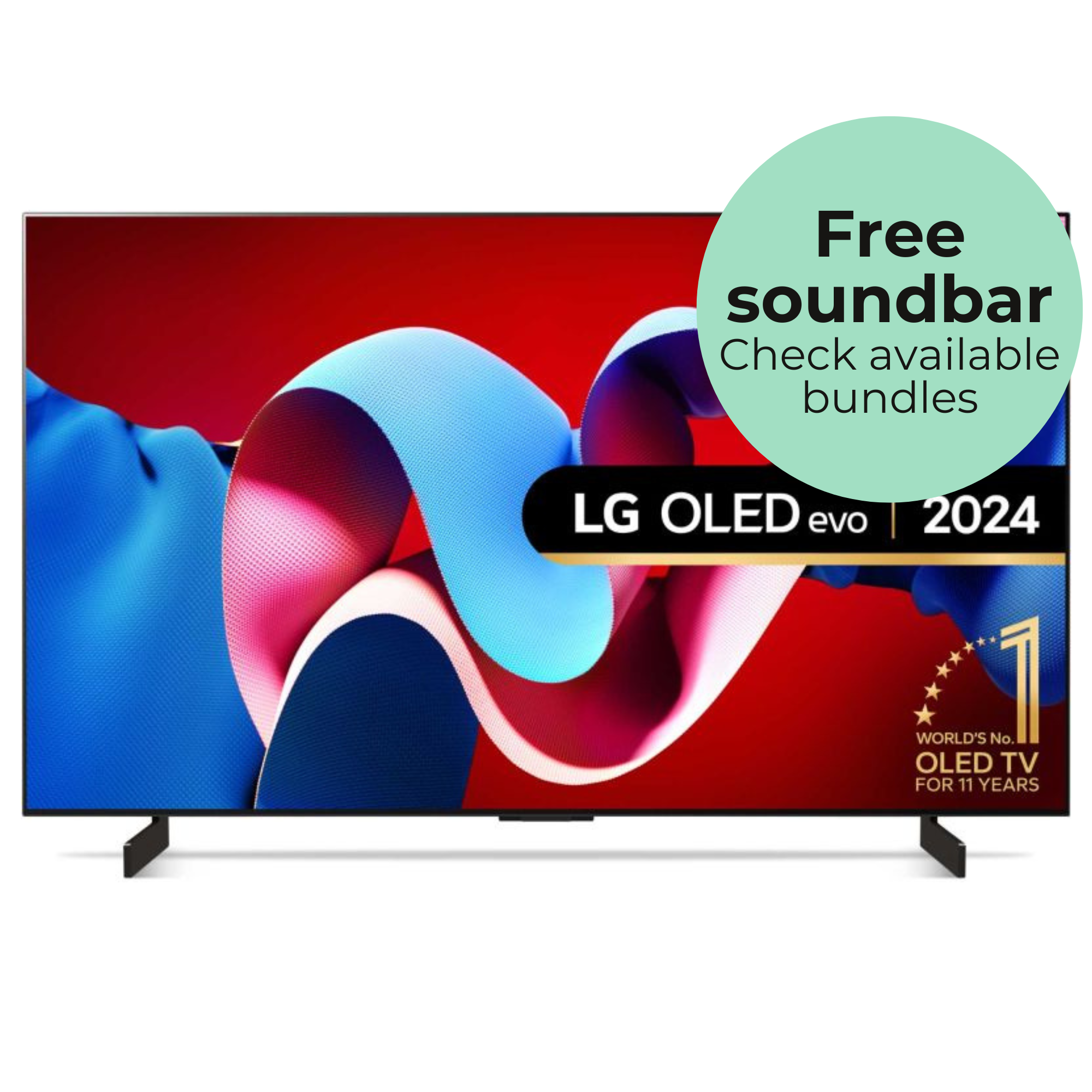 OLED42C44LA 42" 4K OLED Smart TV 120Hz Refresh Rate
