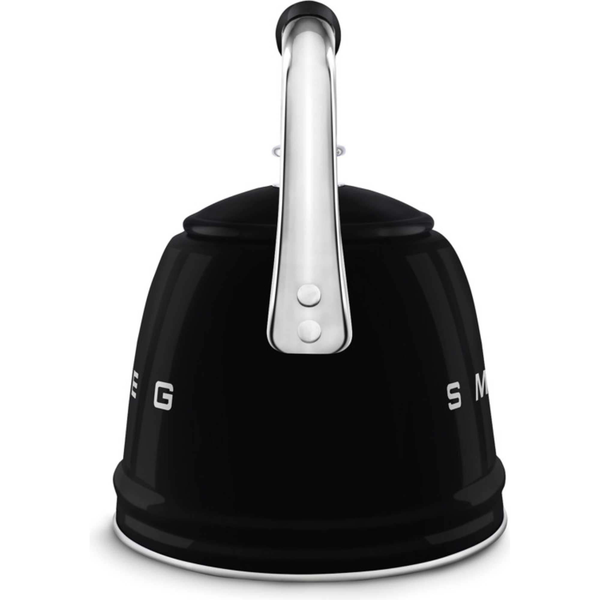 WKF01BL 2.3L 50s Style Whistling Kettle - Black