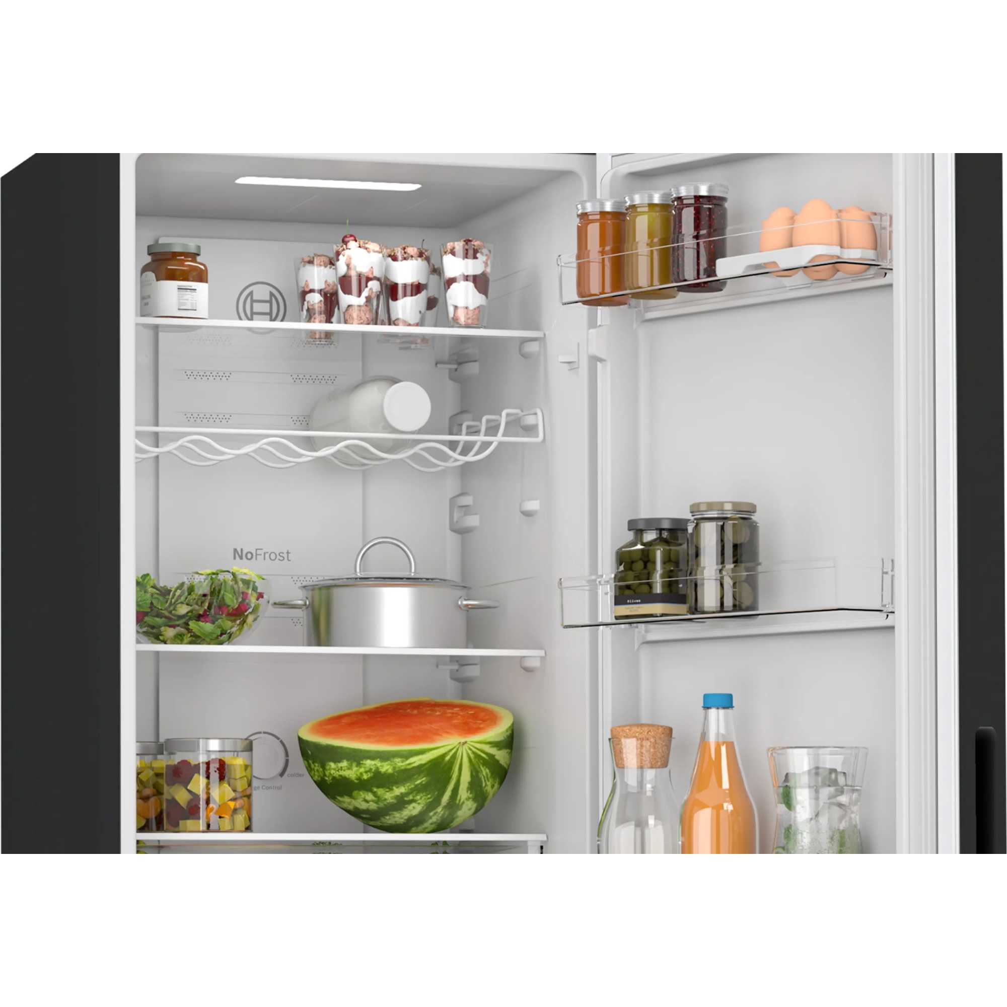 Series 2 Fridge Freezer 50/50 Total No Frost - Black - KGN27NBEAG