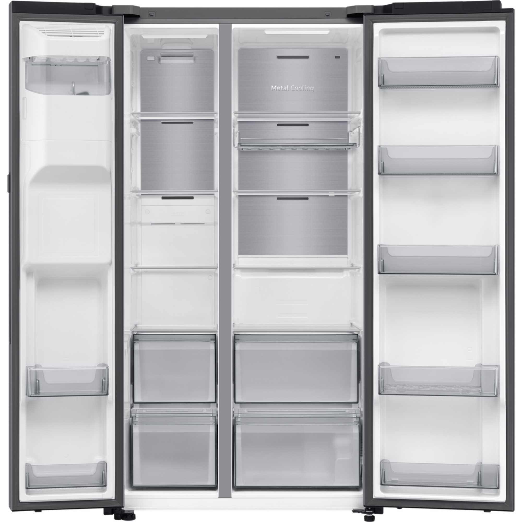 RS90F64EETEU Series 9 American Style 621l Total Frost Free Smart Fridge Freezer - Slver