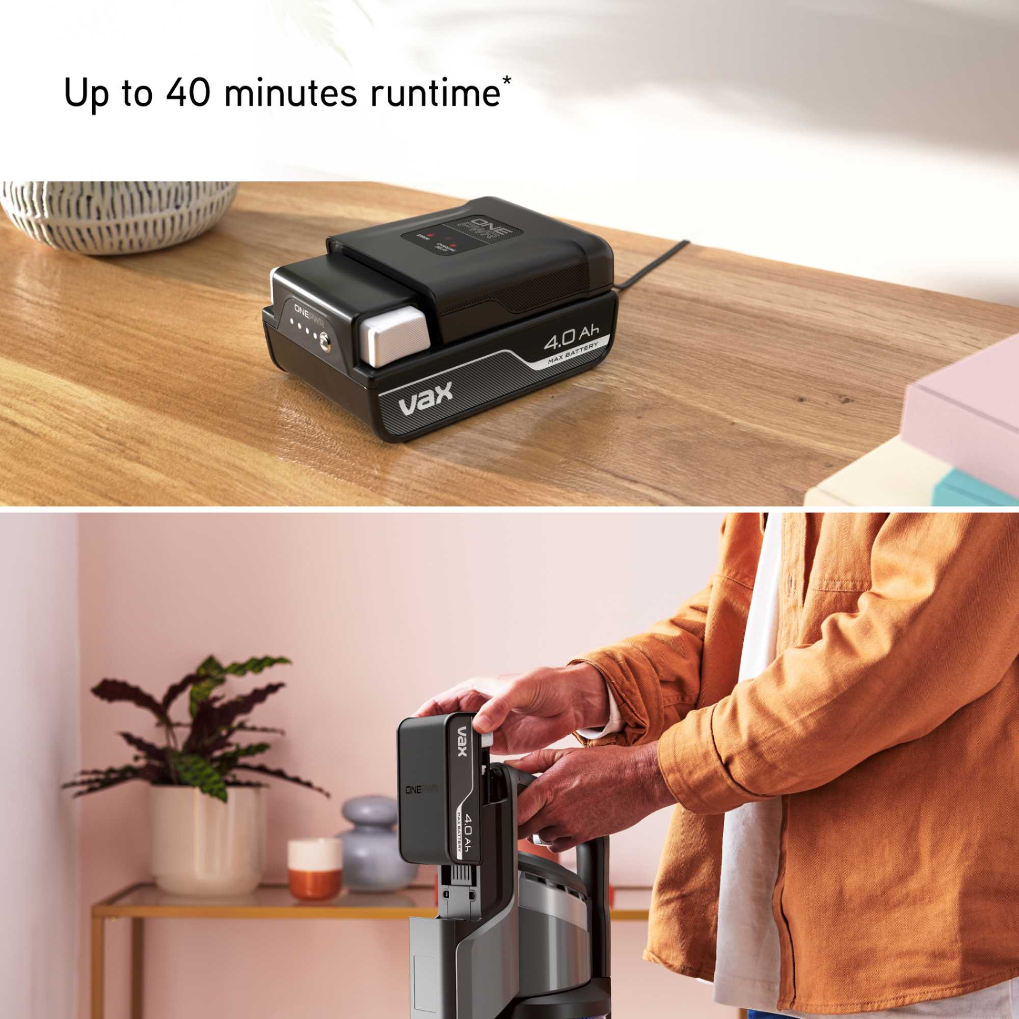 CLSV-PAKS Pace Cordless Vacuum Cleaner - Graphite/Blue