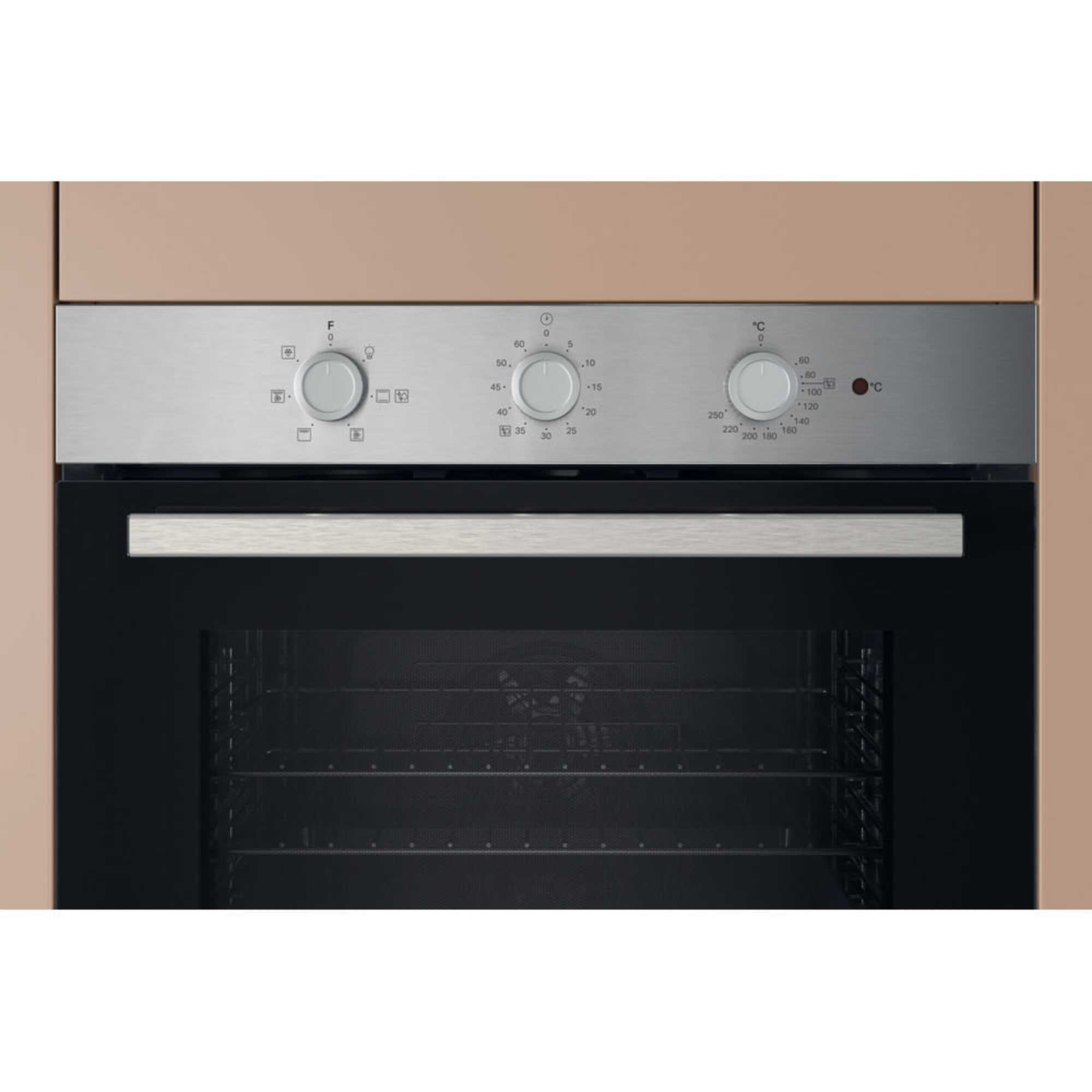 HO 235H X UK Class 2 60cm Built-In Single Multifunction Oven - Stainless Steel