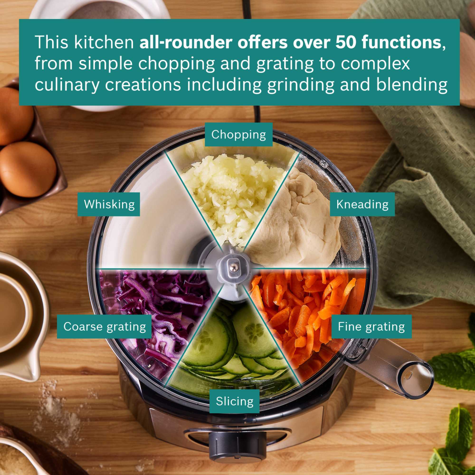 MCM3501MGB 800W 2.3L Food Processor