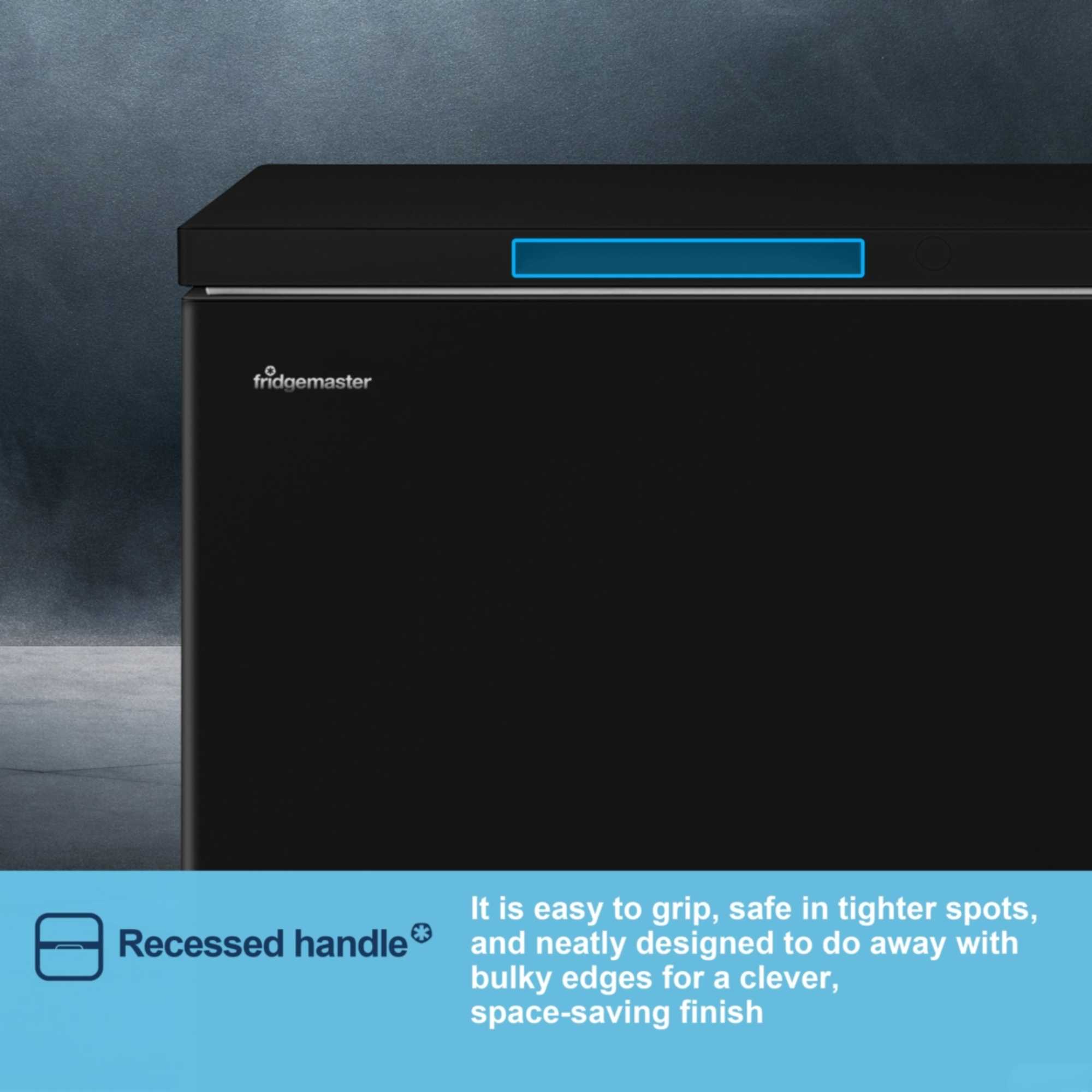 MCF200EB 198L Chest Freezer - Black