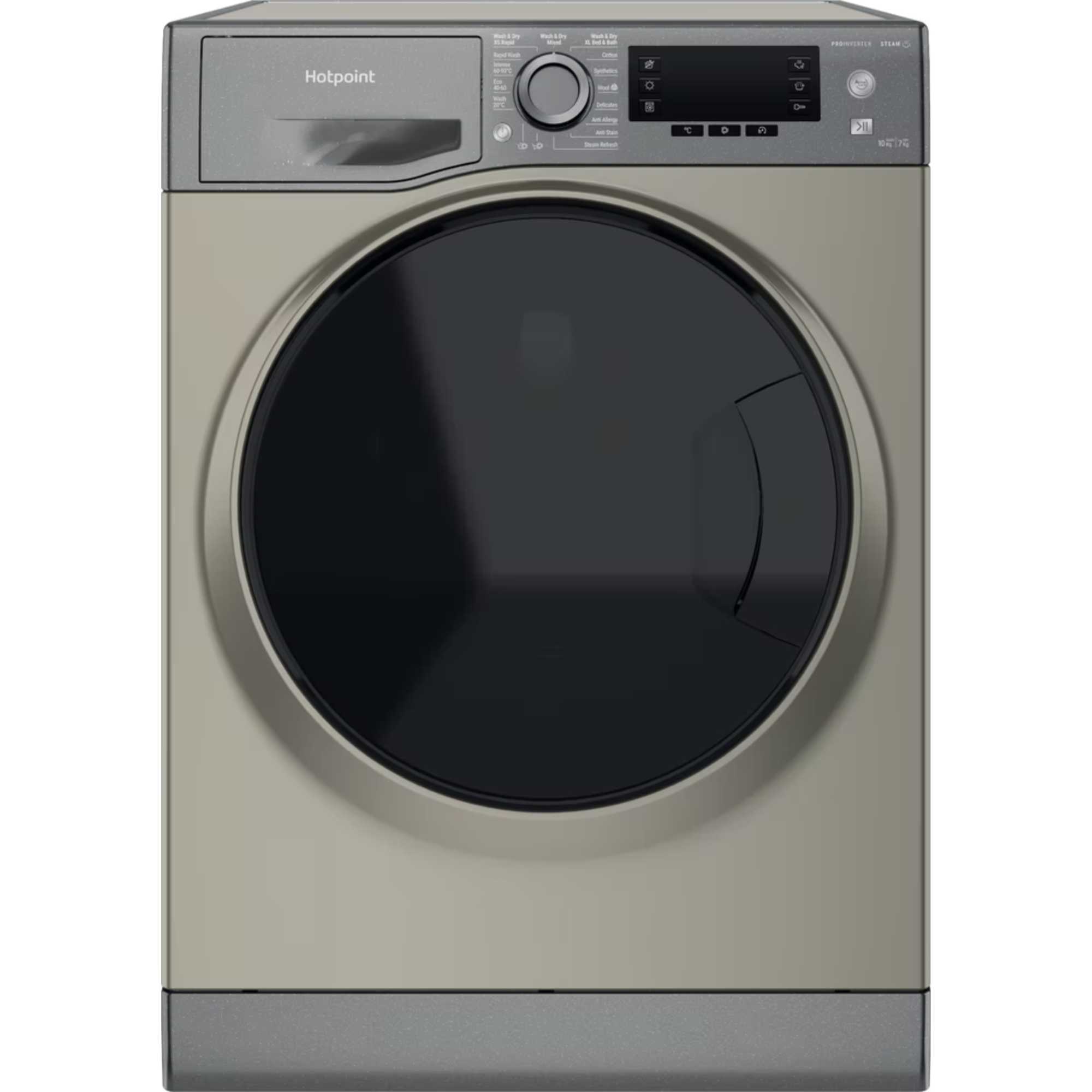 NDD 10748 GDA UK 10kg Wash 7kg Dry 1400rpm Washer Dryer - Graphite