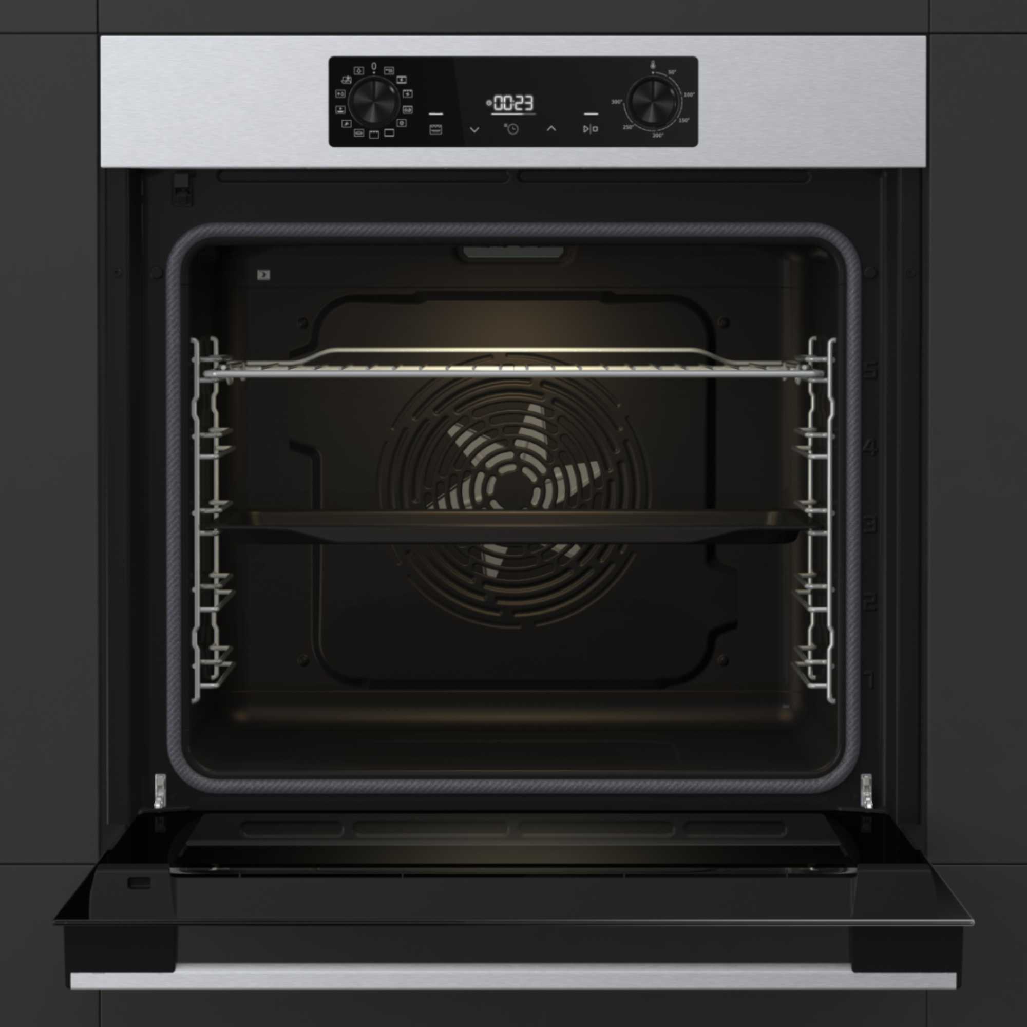 BI626PXUPUK Hi4 Multisystem 60cm Oven - Stainless Steel