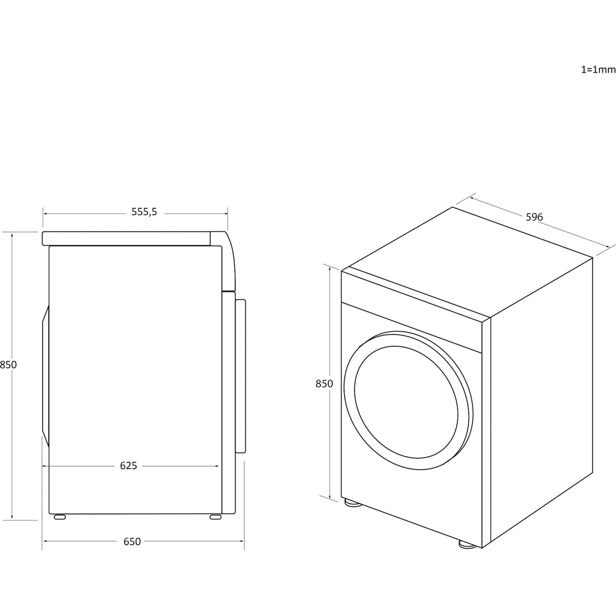 HD110-A2959E-80 I-Pro 11kg Heat Pump Tumble Dryer - White