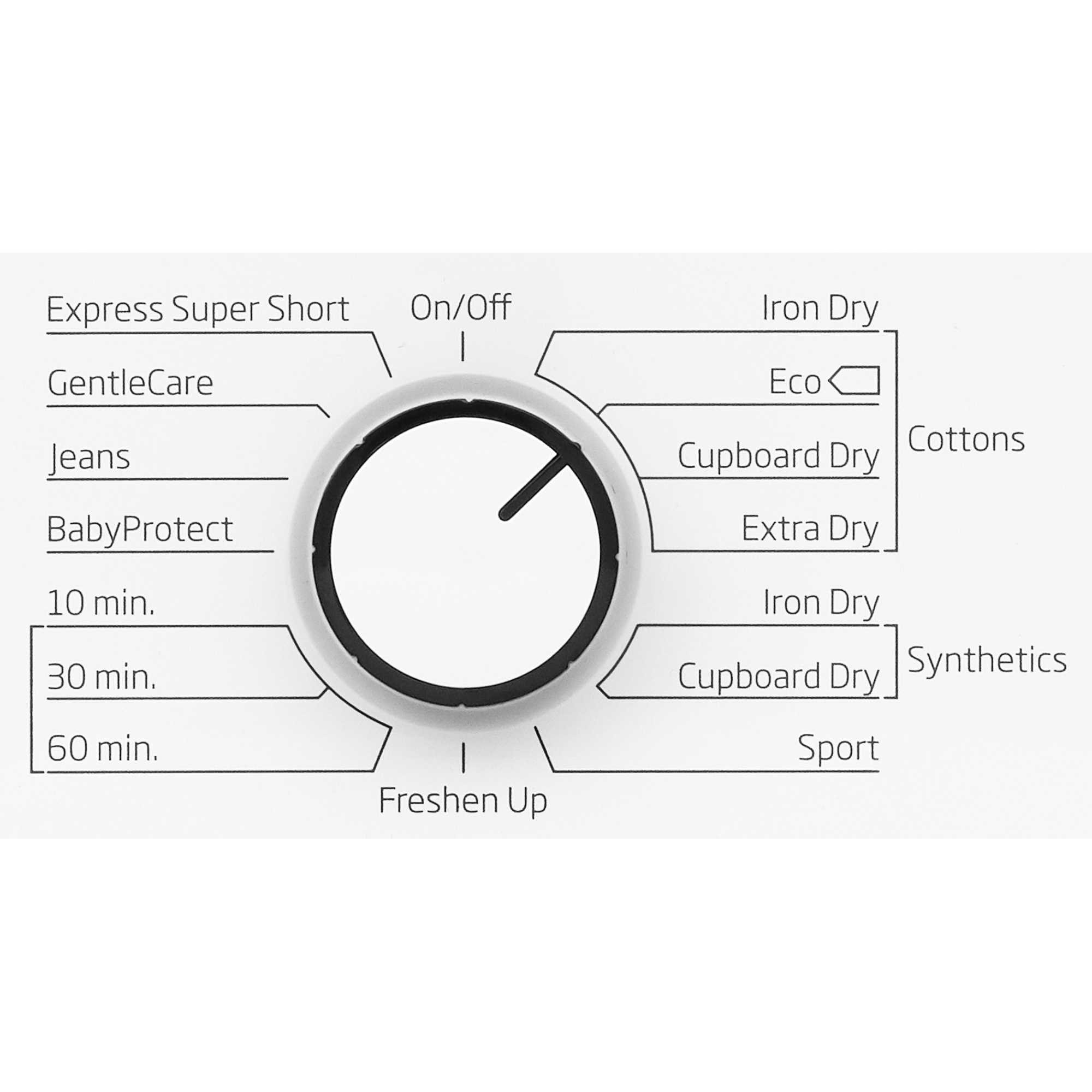DTBC10001W 10kg Condenser Tumble Dryer