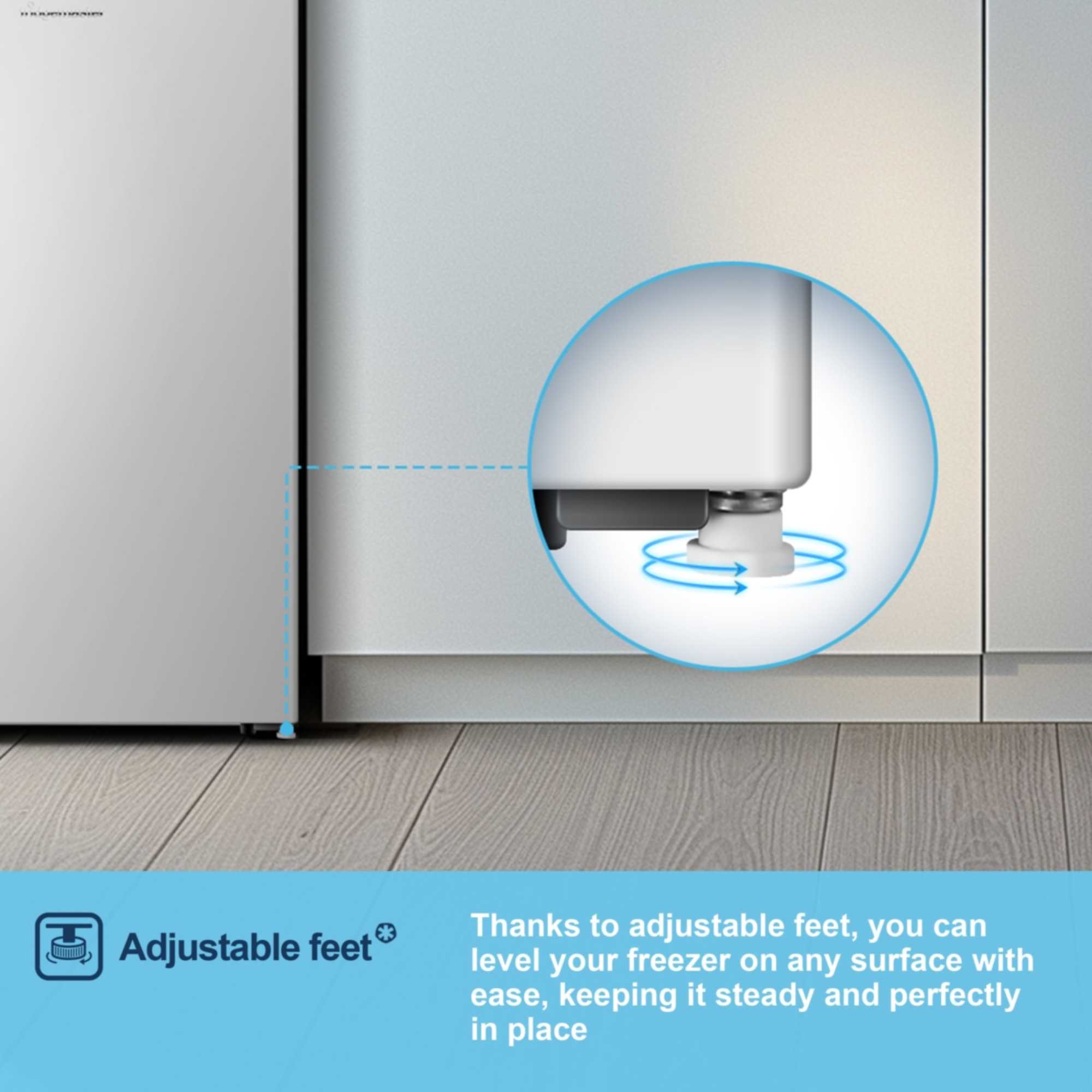 MUZ4860E 61l Undercounter Freezer - White