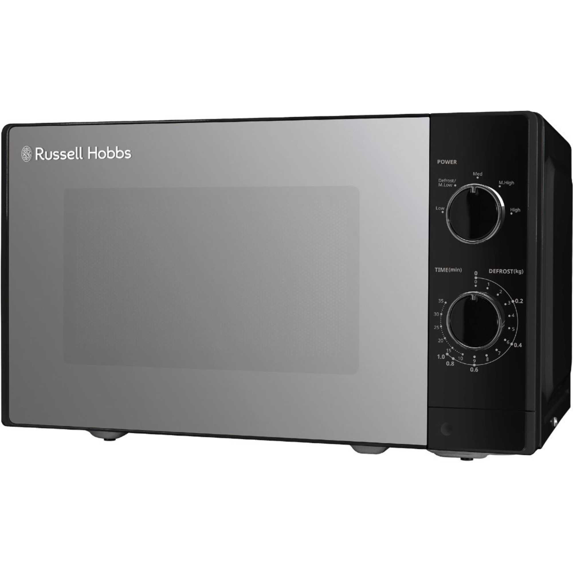 RHM2027B 20l 800W Manual Microwave - Black