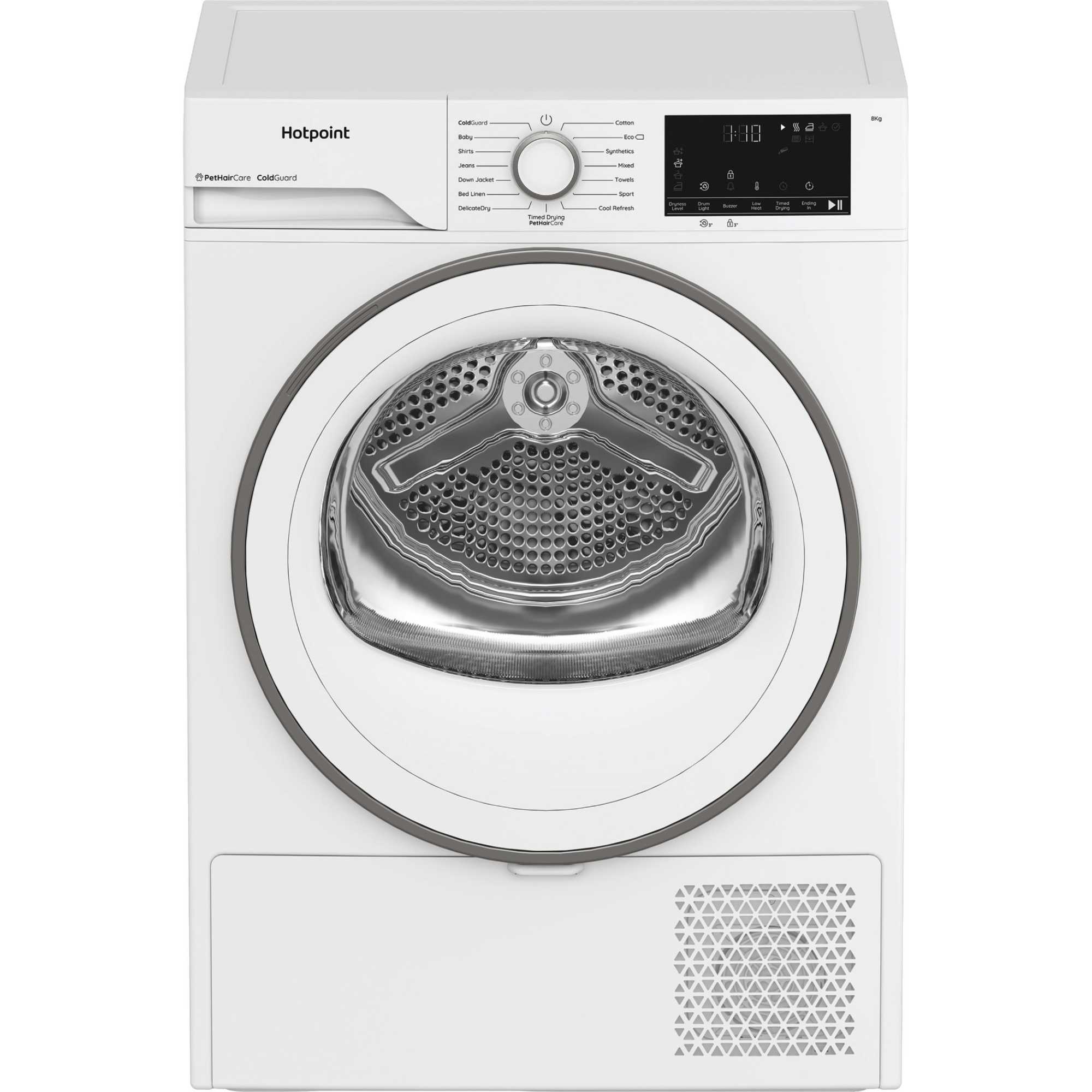 C HSD 82M WW UK 8kg Heat Pump Tumble Dryer with PetHairCare - White