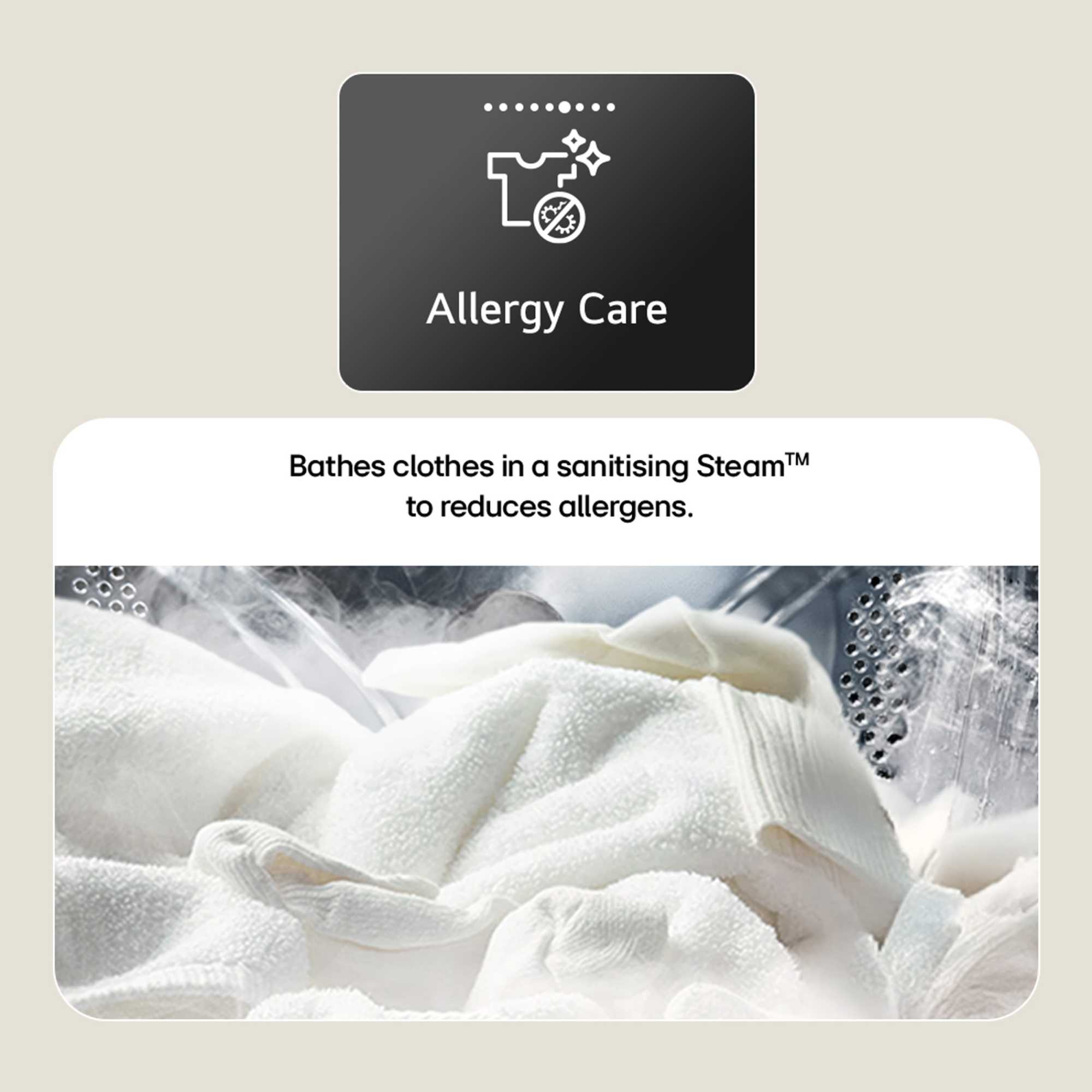 Series 3 AI Direct Drive 8kg Wash 5kg Dry 1200rpm Washer Dryer - W2X5085TLB