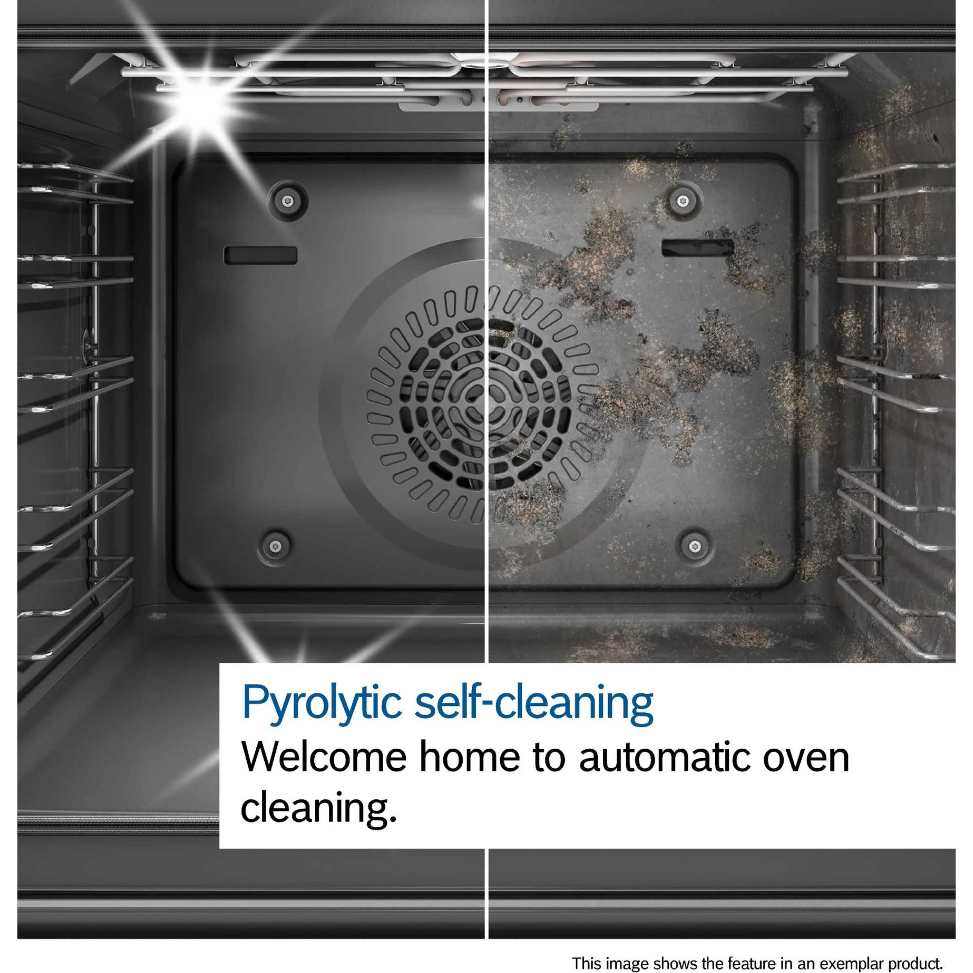 Series 8 HBG7784B1 Built-In Single Oven with Air Fry Function - Black