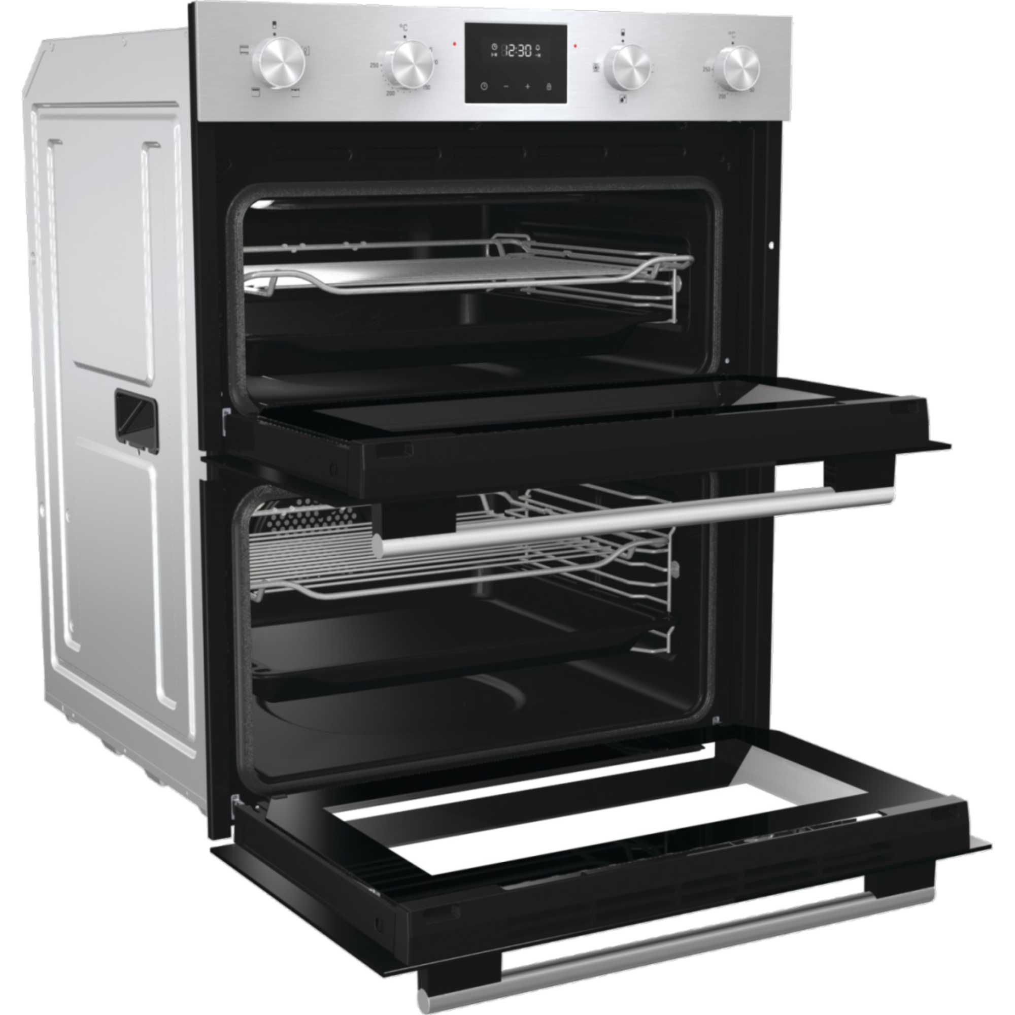 BID75211XUK Built-Under Double Oven - Stainless Steel