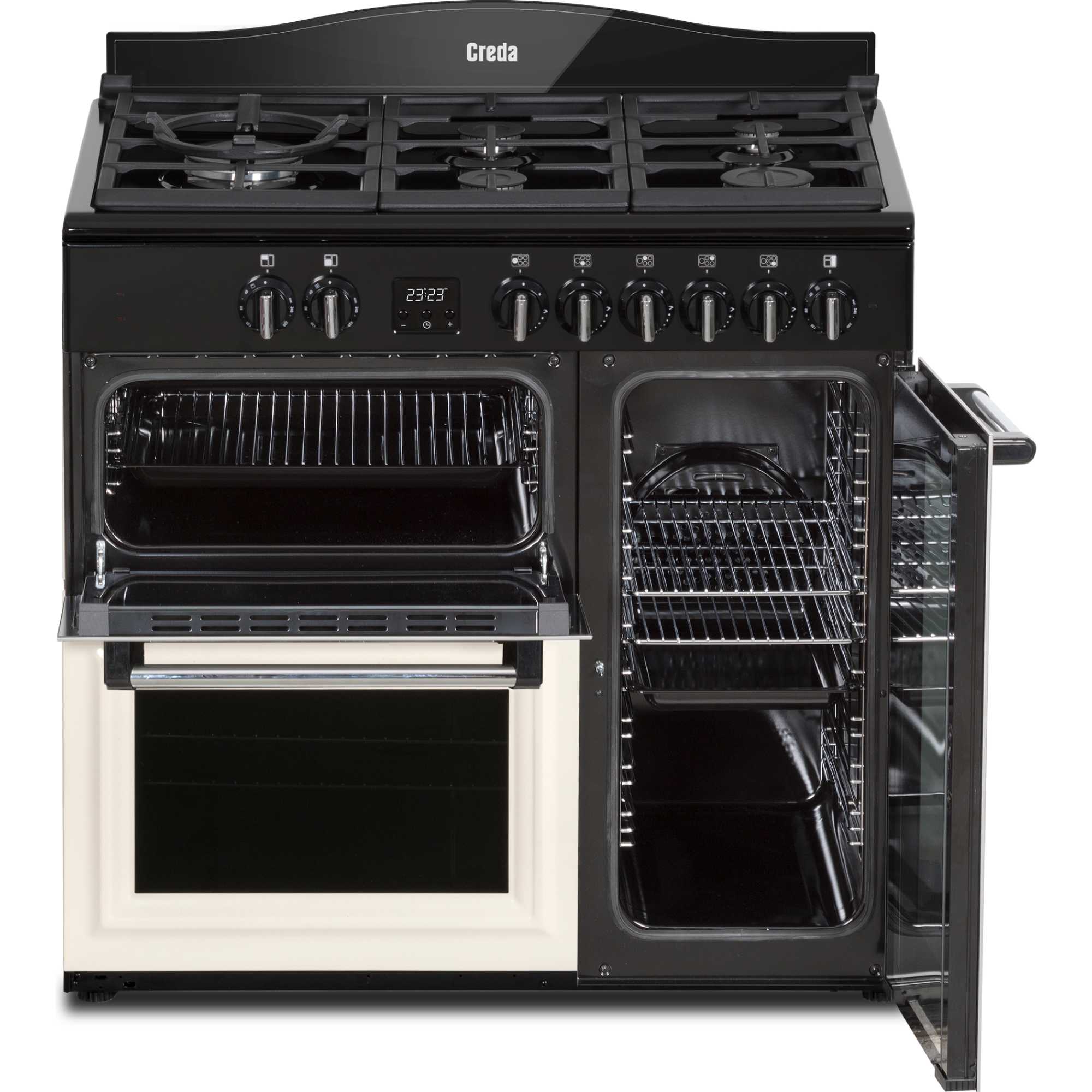 90cm Dual Fuel Range Cooker - C90RCDFTCRM