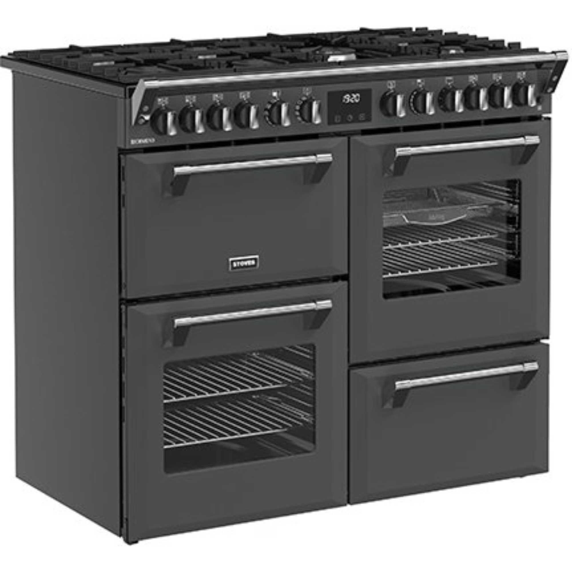 Richmond 100DF Dual Fuel Range Cooker - Anthracite