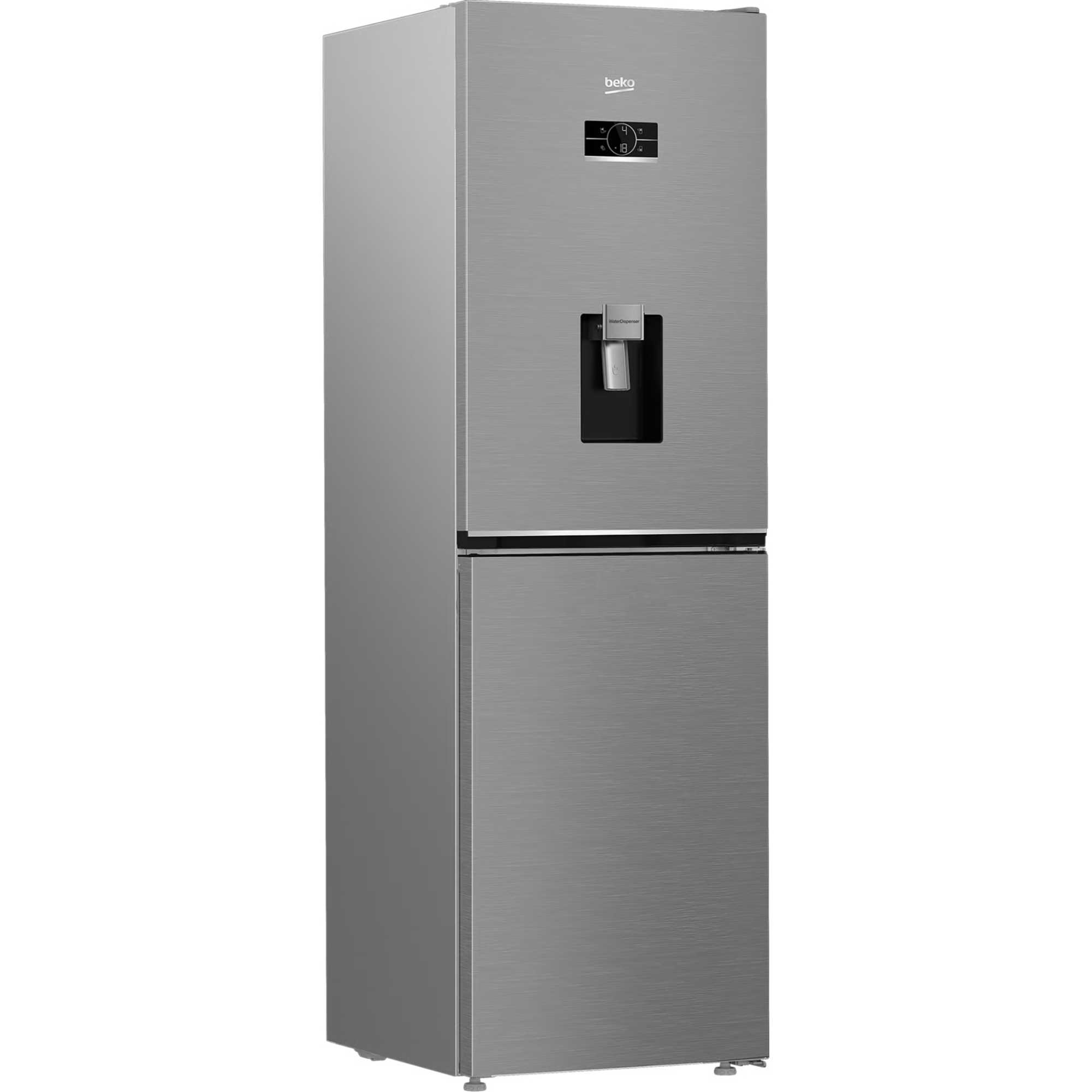 CNG4692DVPS 317l Frost Free Fridge Freezer - Stainless Steel