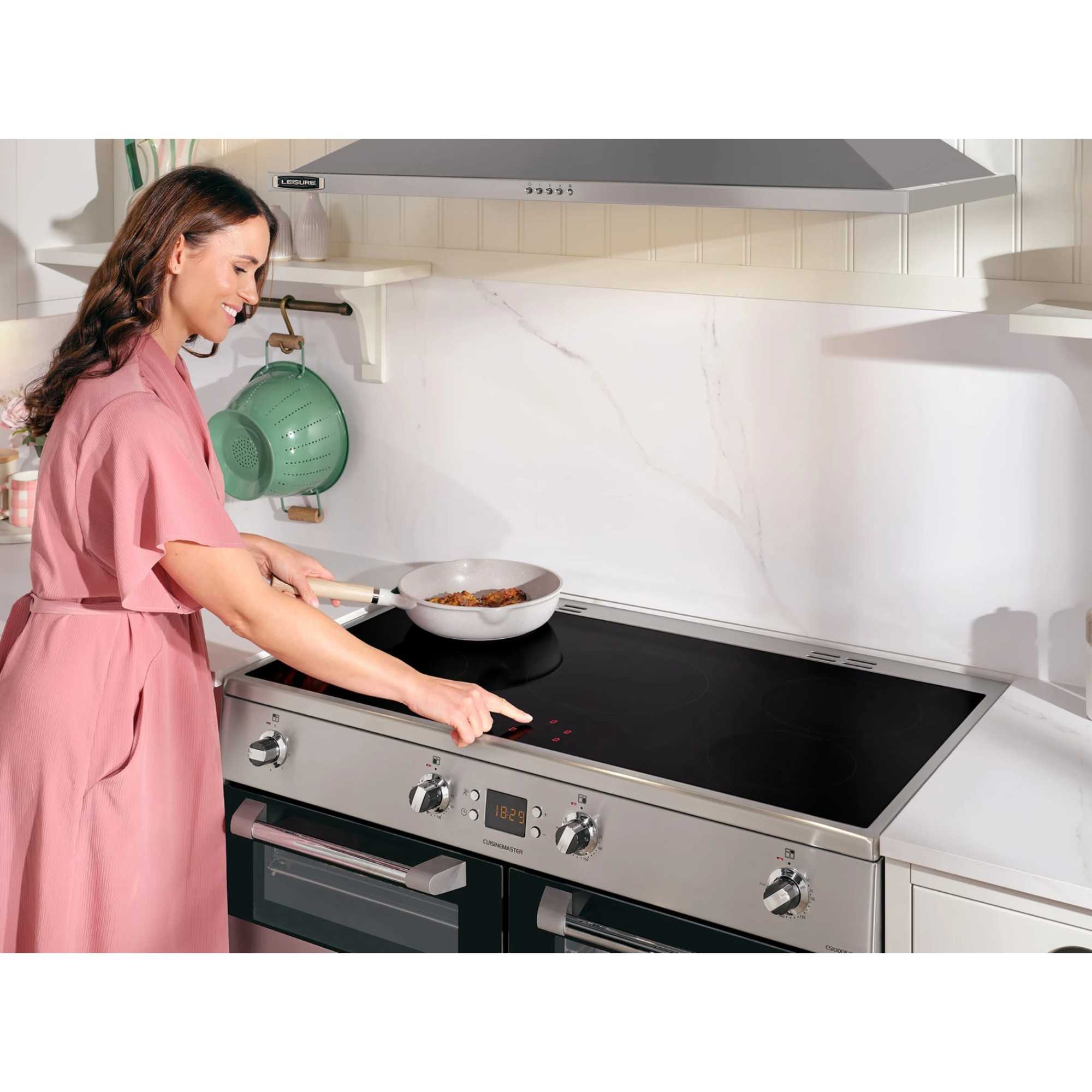 CS100D510X Cuisinemaster 100cm 5 Zone Induction Hob Range Cooker - Stainless Steel