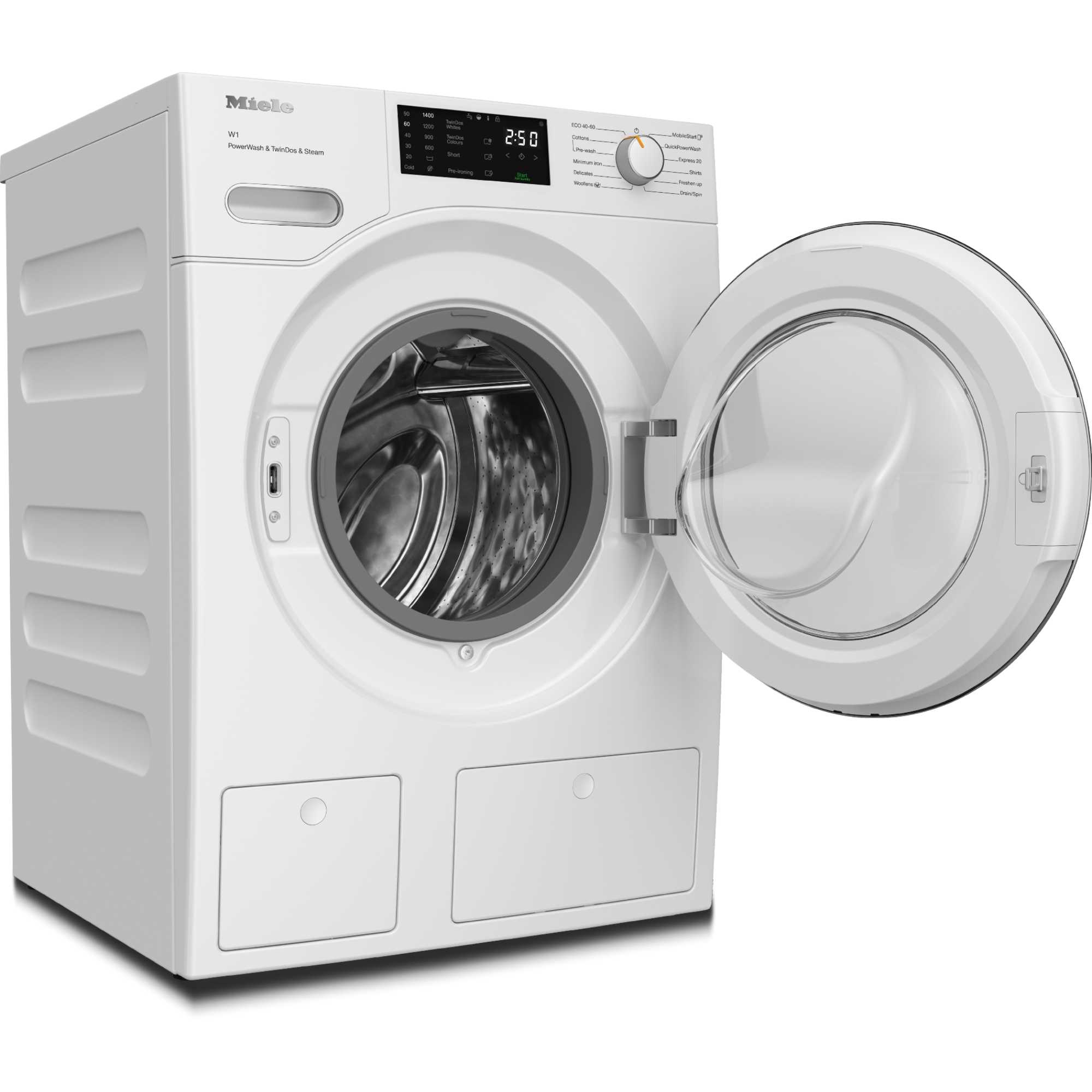 W1 PWash&TDos&Steam 9kg 1400rpm Washing Machine - WWG880 WCS
